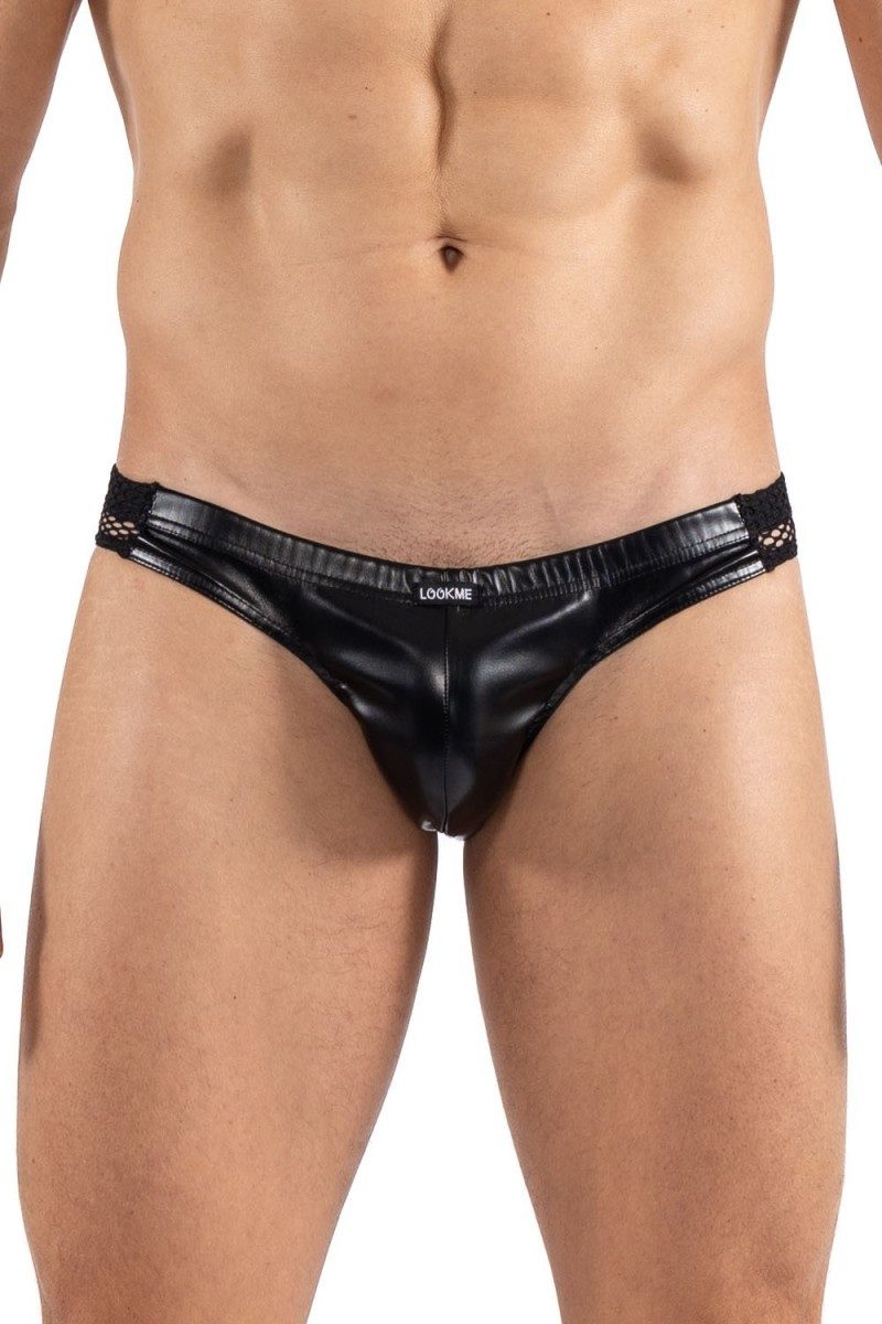 LOOK ME Slip Herren-Slip in schwarz - L