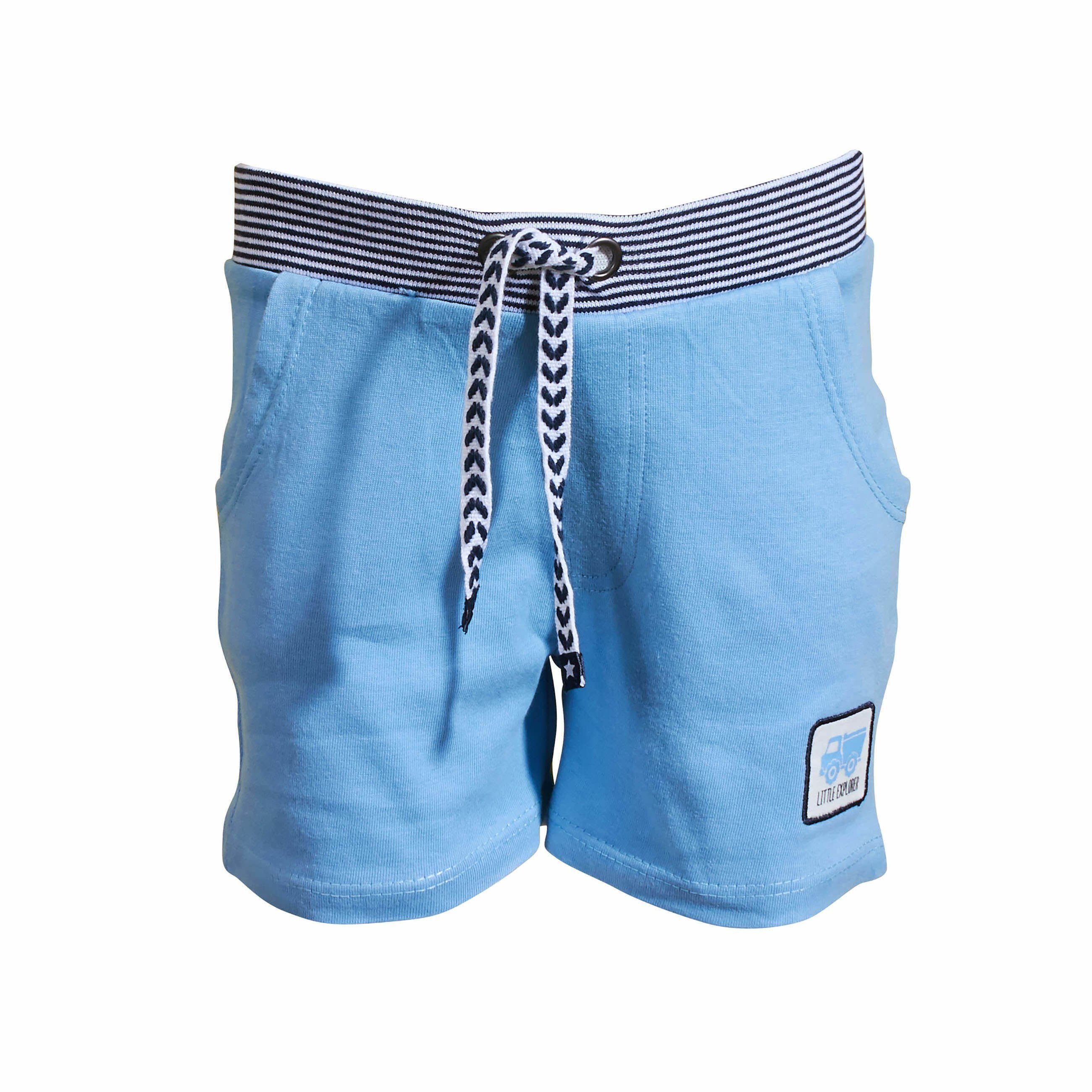 (1-tlg) light AND SP13216126 PEPPER SALT blue Shorts