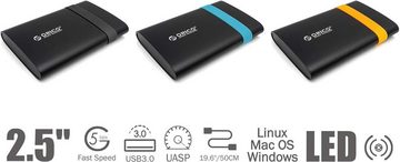 ORICO Externe Festplatte 250GB 2.5" USB 3.0 externe HDD-Festplatte (250GB) 2,5", für PC Laptop TV PS4 PS5 Xbox, kompatibel mit Windows Mac und Linux