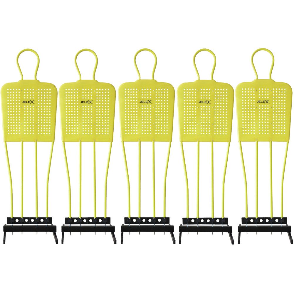 JELEX Freistoßmauer "Defender" Freistoß-Trainingsdummy 5er-Set, einzeln aufstell- und positionierbar