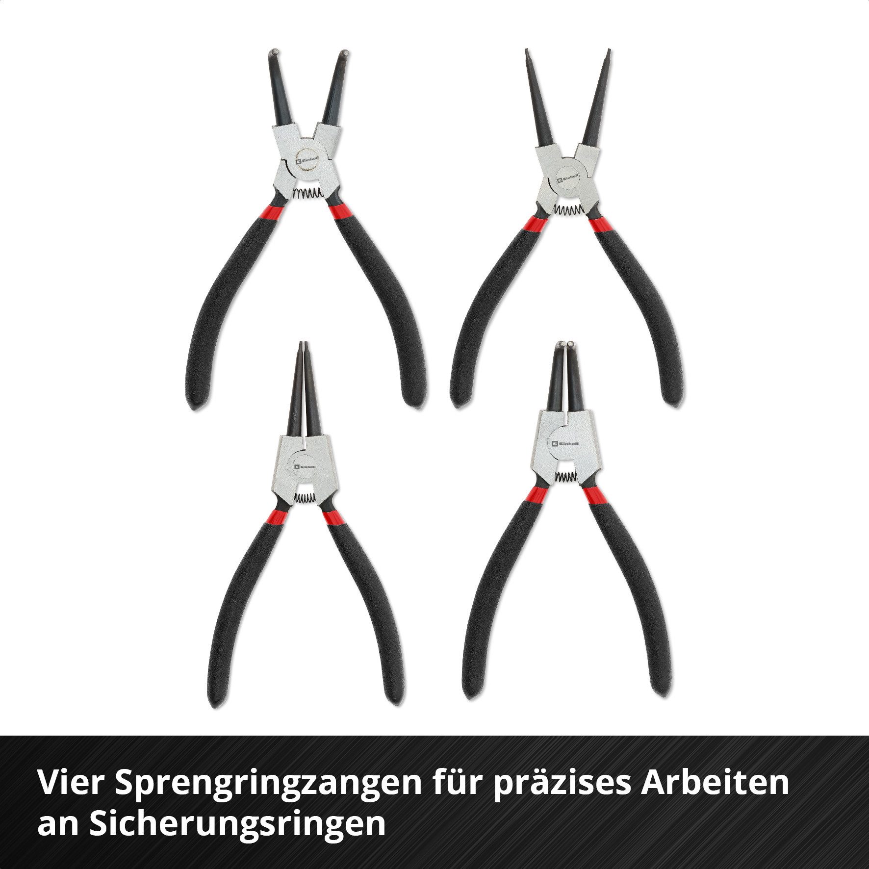 Einhell Kombizange Original Einhell Pad Zangen 9-tlg. (Sprengringzangen-Set, Wasserpumpen, 9-tlg., Original Einhell Pad Zangen 9-tlg. (Sprengringzangen-Set, Was – Bild 5 von 5