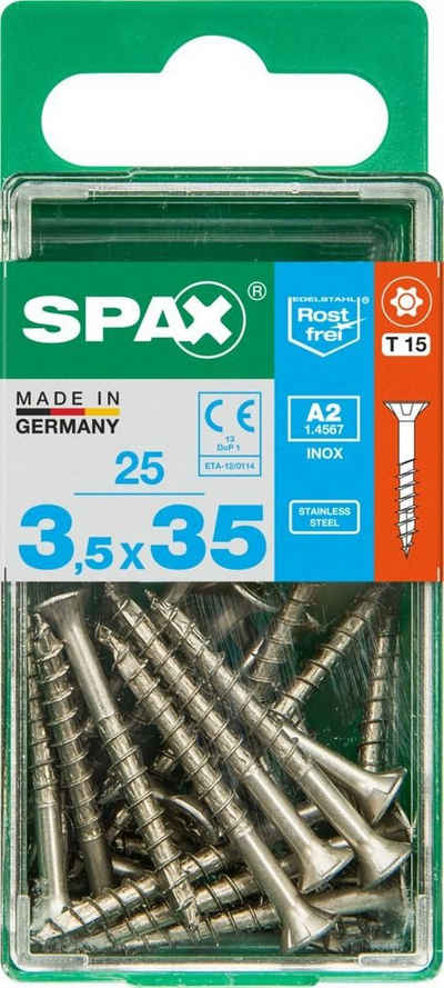 SPAX Holzbauschraube Spax Universalschrauben 3.5 x 35 mm TX 15 - 25