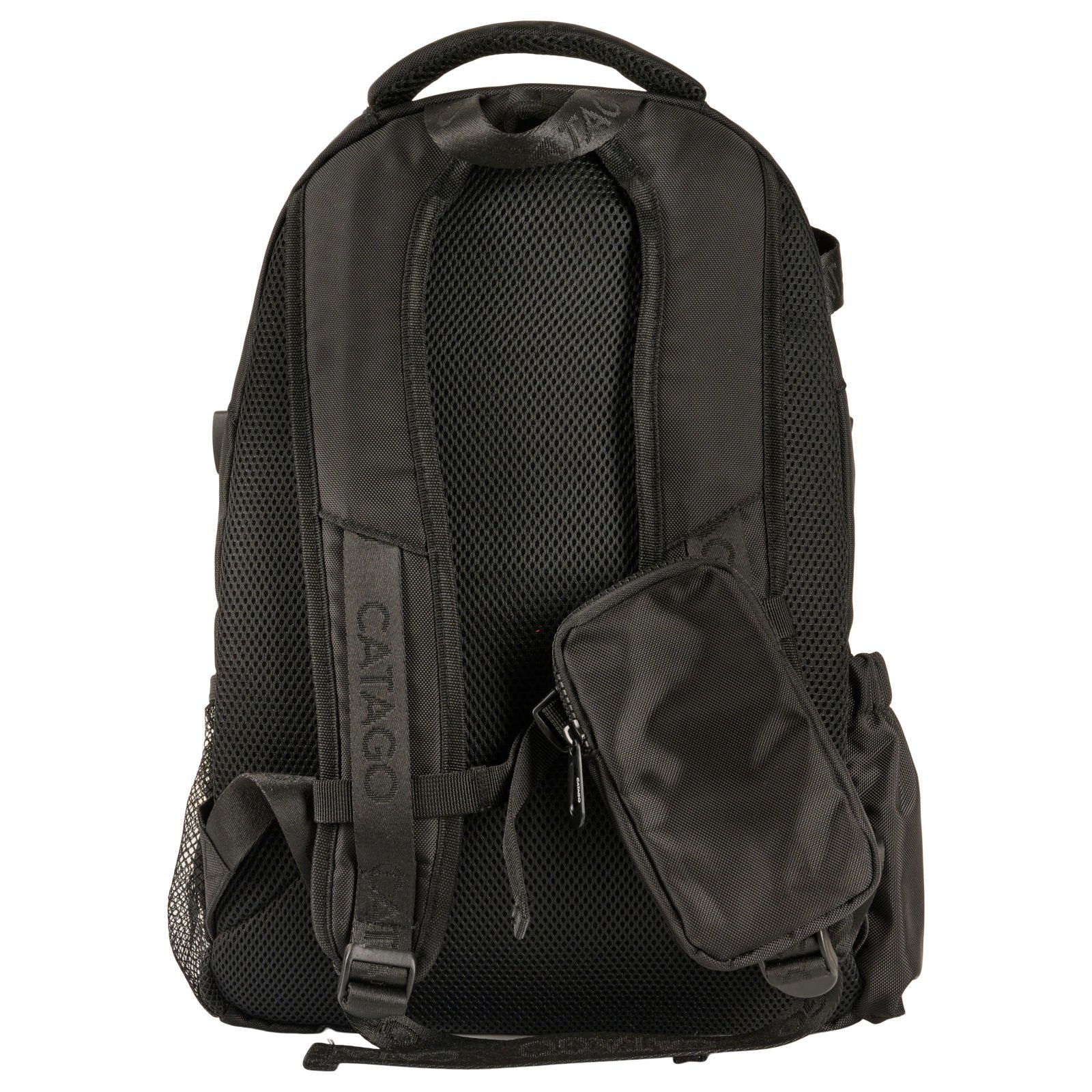 CATAGO Sportrucksack Rucksack für den Reitsport und Turnierplatz schwarz
