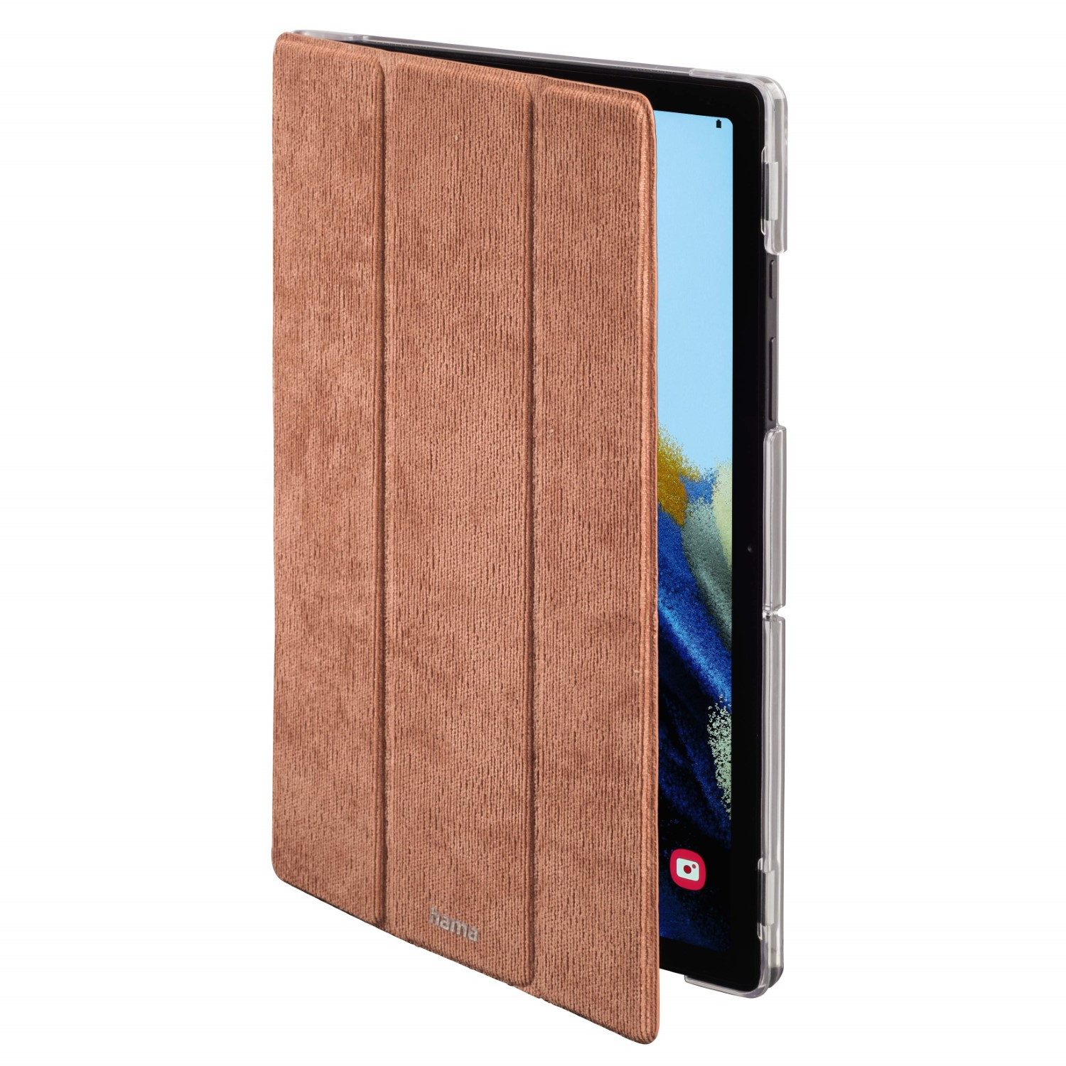 Hama Tablet-Hülle Hama Smart Tasche Cover Schutz-Hülle Cali Pfirsich, Book-Case Etui Ständer Bag für Samsung Galaxy Tab A8 10,5" – Bild 2 von 5