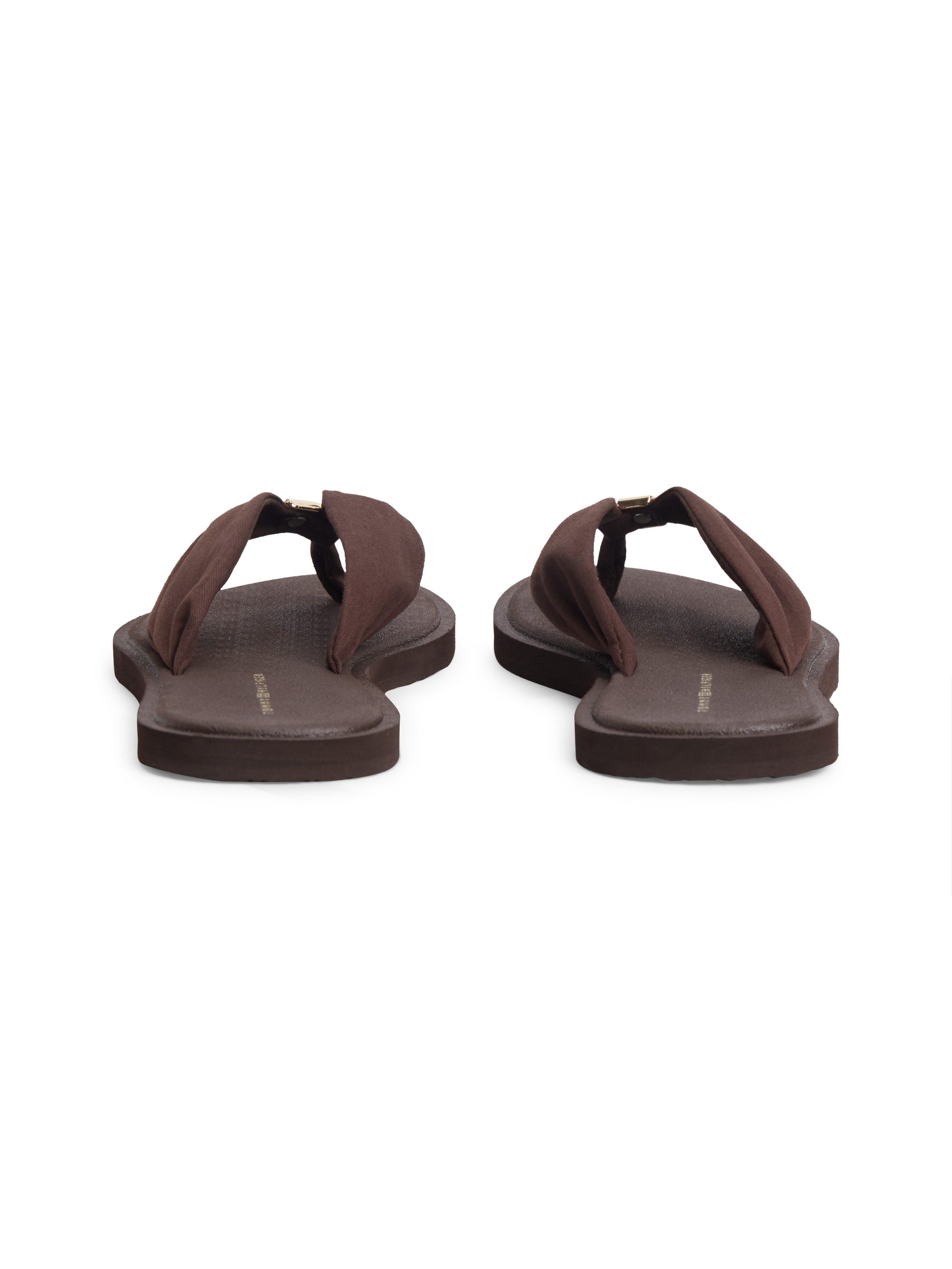Tommy Hilfiger TH SCANDI SOFT SUMMER SANDAL Zehentrenner Sommerschuh, Strandschuh mit Schmuckelement