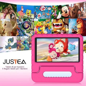 JUSYEA J8 Kinder's Tablet (7", 64 GB, Android 13 von Google, Mit süßem Design und 64 GB ROM (erweiterbar auf bis zu 512 GB)