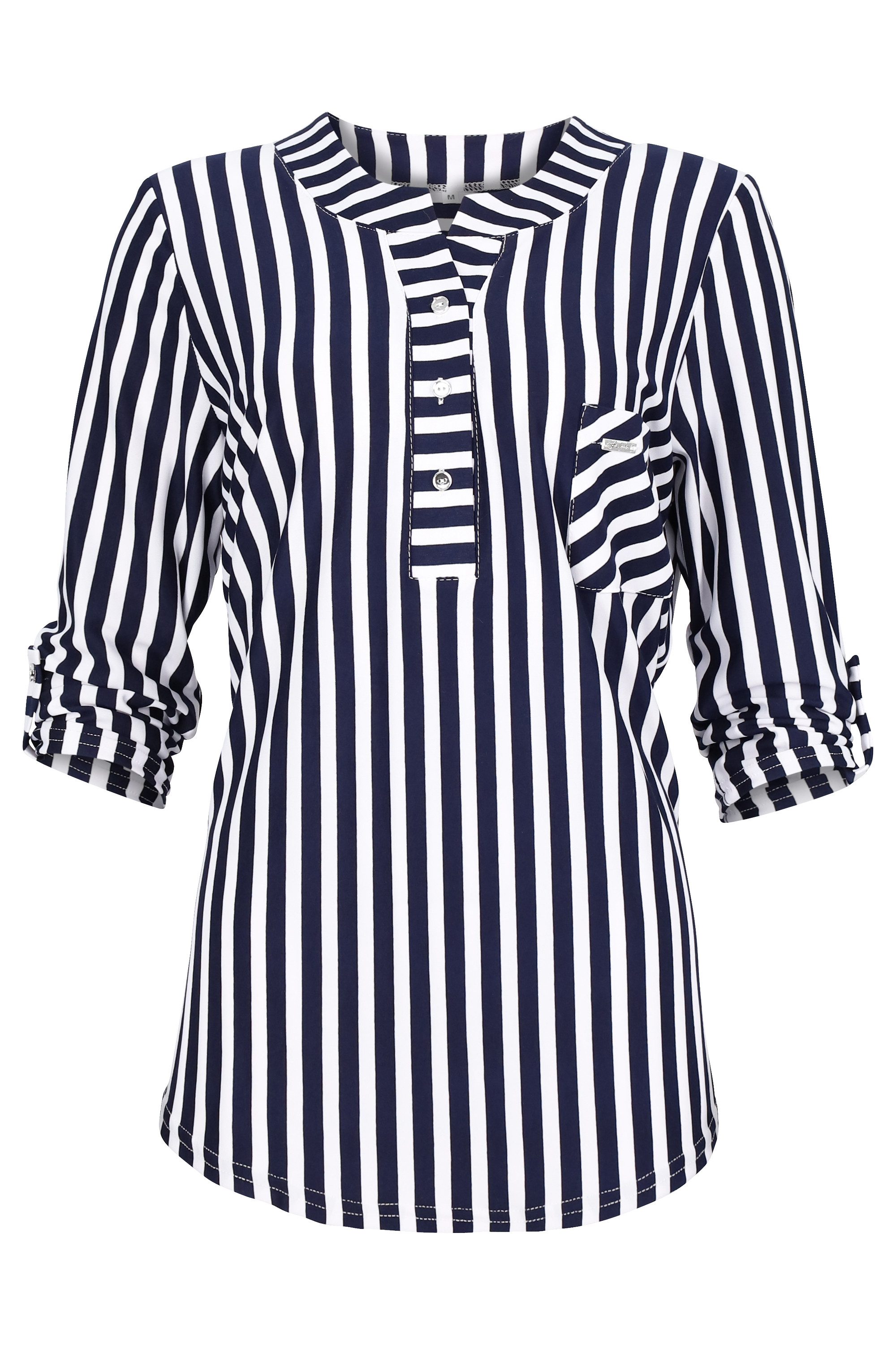 malito more than fashion Schlupfbluse Bluse Bella Vita 6666 legere basic Sh günstig online kaufen