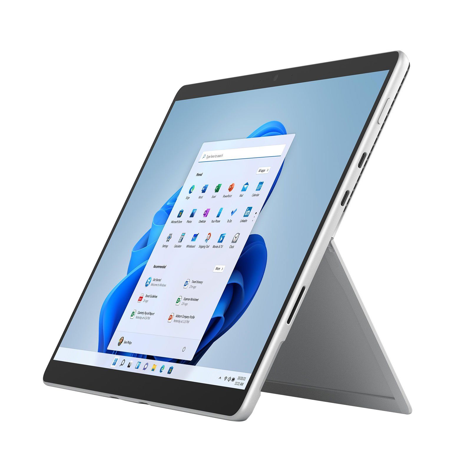 Microsoft Surface Pro 8 Convertible Notebook (33 cm/13 Zoll, Intel Core i7  1185G7, Iris, 1000 GB SSD, Dolby Atmos Audio)