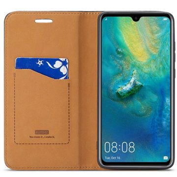 FITSU Handyhülle Handyhülle für Huawei Mate 20 Hülle, Handytasche 6,53 Zoll, Flipcase für Huawei Mate 20 Schutzhülle, Handy Tasche mit Kartenfach