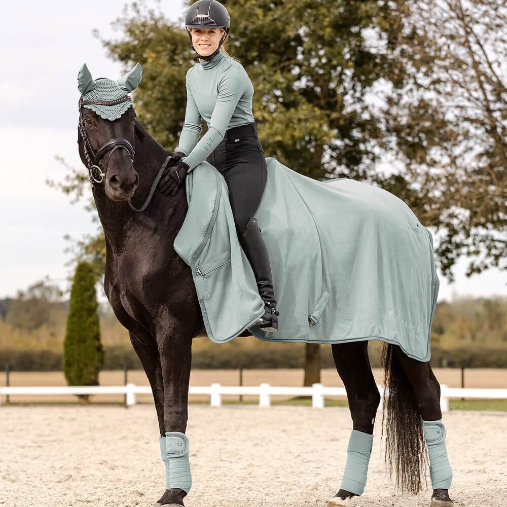 Waldhausen Pferde-Abschwitzdecke Waldhausen Fleecedecke Nepal