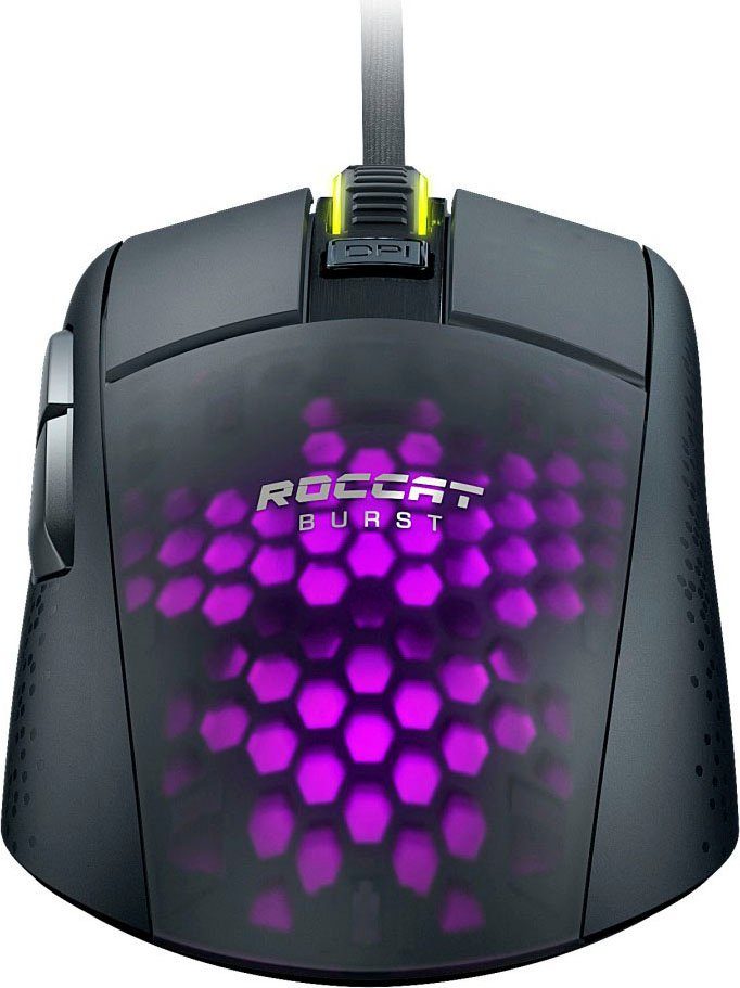 (kabelgebunden) ROCCAT Gaming-Maus Burst Pro