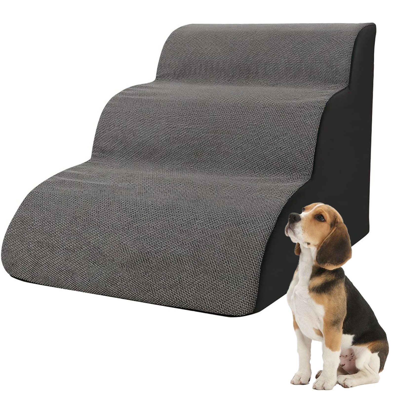 MODFU Hunderampe 3-Stufig Hundetreppe Haustiertreppe Hunde günstig online kaufen