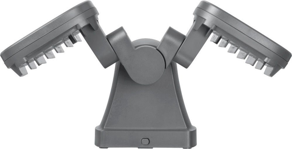 Brennenstuhl LED Außen-Wandleuchte LUFOS, Bewegungsmelder, LED fest integriert, Neutralweiß, mit Batterie und Bewegungsmelder