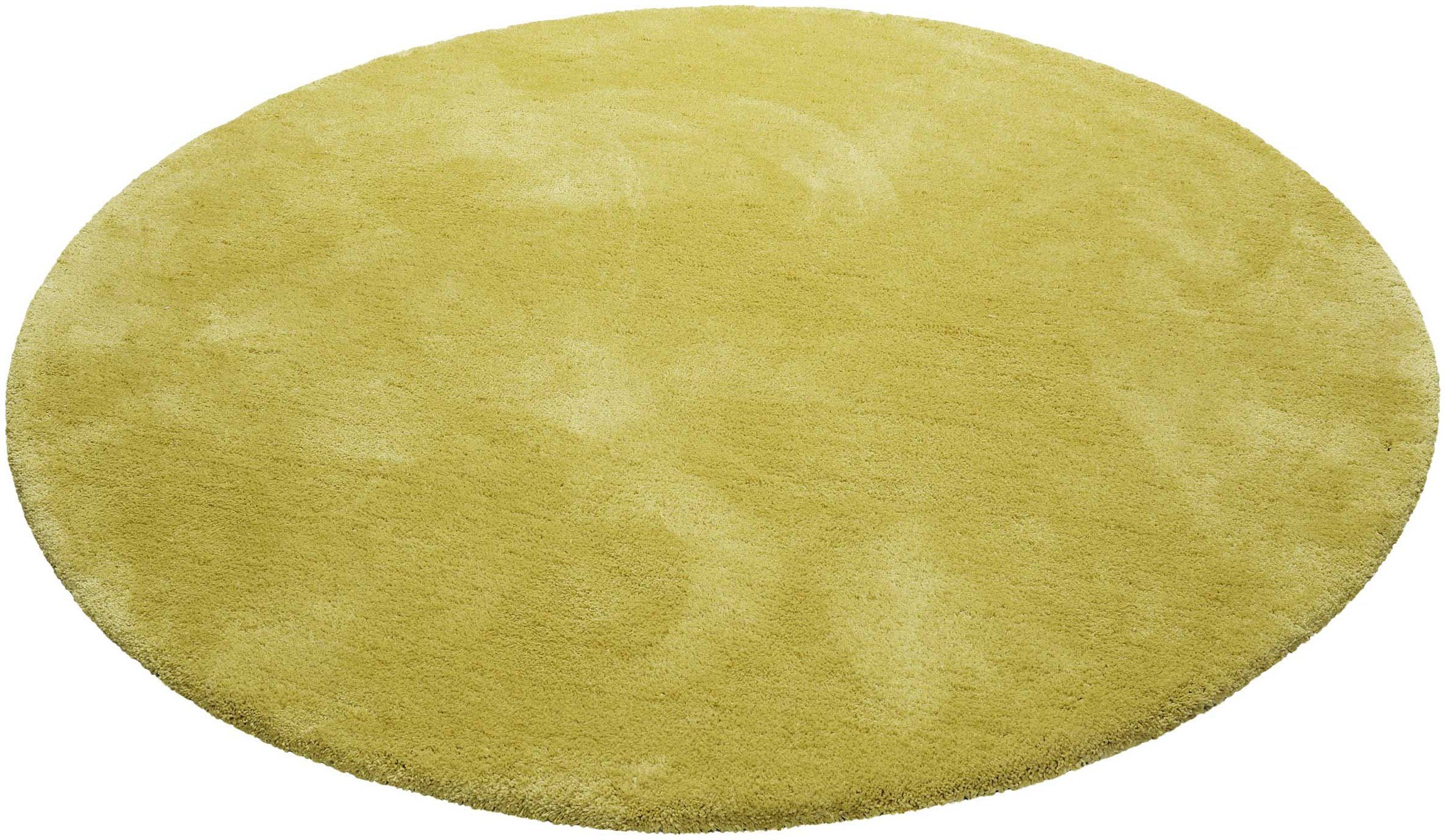 Esprit Hochflor-Teppich Relaxx ESP-4150, rund, Höhe: 25 mm, Wohnzimmer, sehr große Farbauswahl, weicher dichter Hochflor