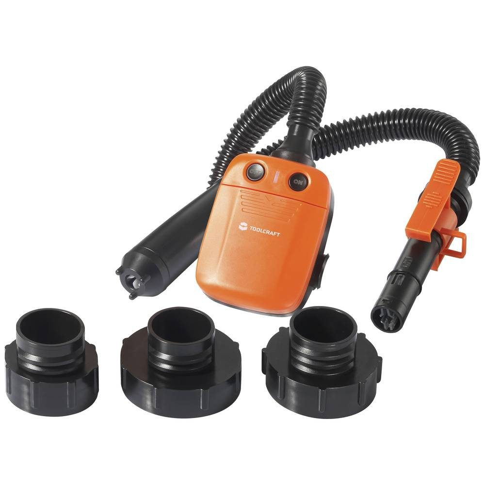 TOOLCRAFT Wasserpumpe Kraftstoffförderpumpe, batteriebetrieben TO-8708859