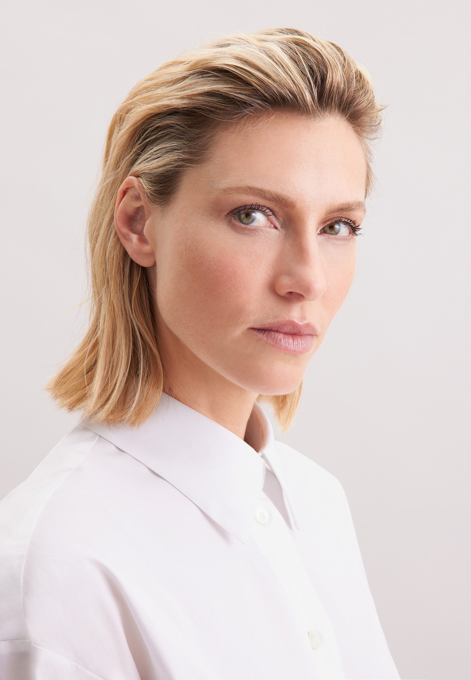 seidensticker Longbluse 1/1 Kragen Uni