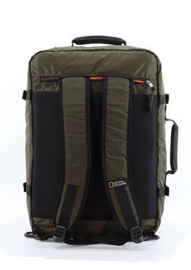 NATIONAL GEOGRAPHIC Cityrucksack Hybrid, mit verstaubaren Trägern