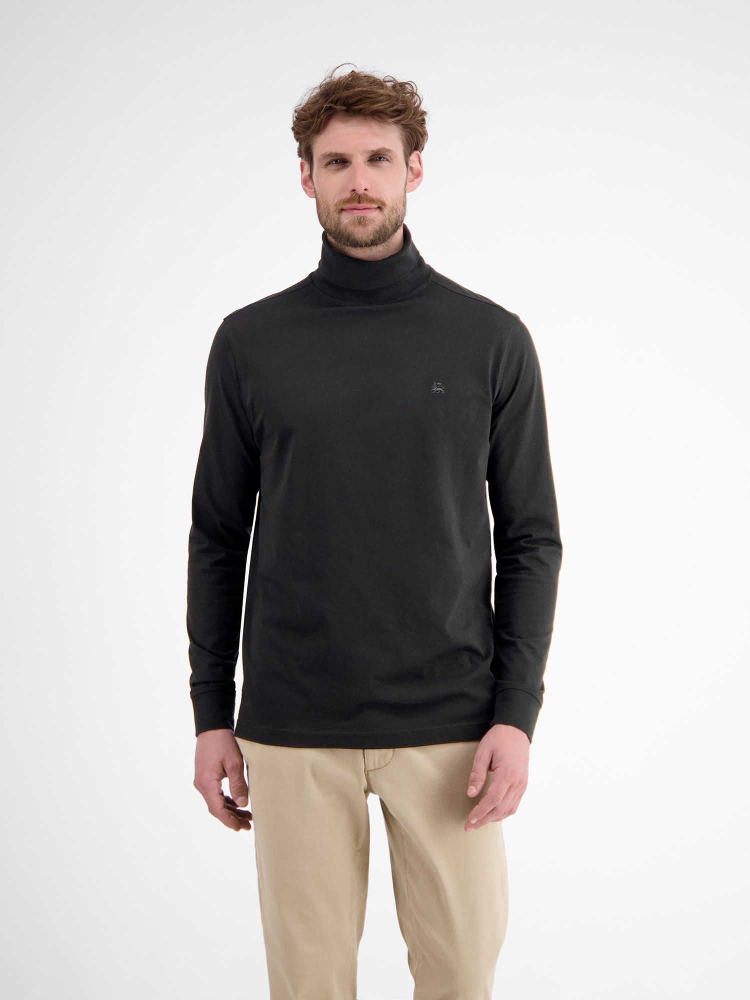 LERROS Sweatshirt LERROS Rollkragenshirt aus weicher günstig online kaufen