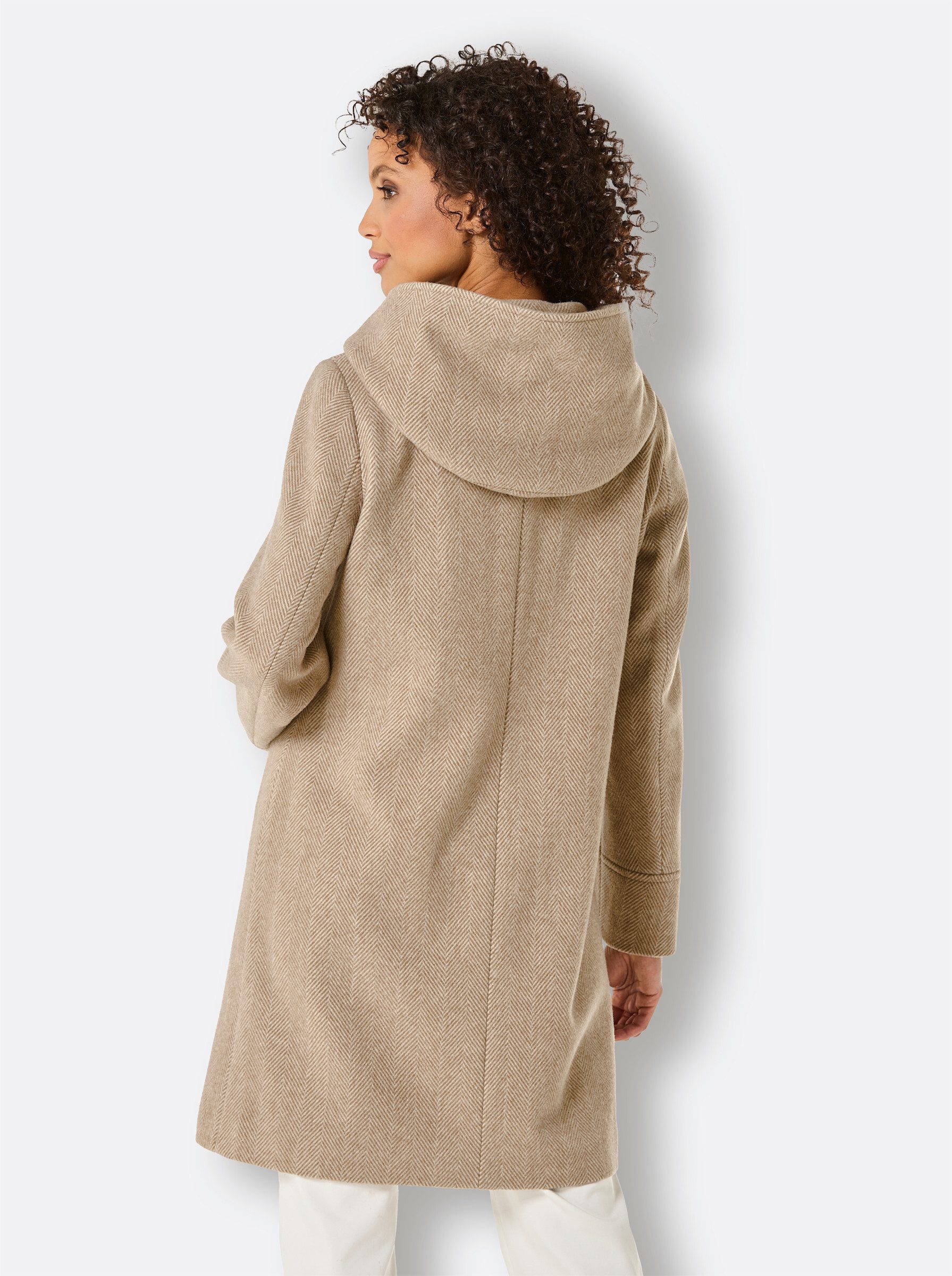 Manisa Allwetterjacke Wollmantel . günstig online kaufen