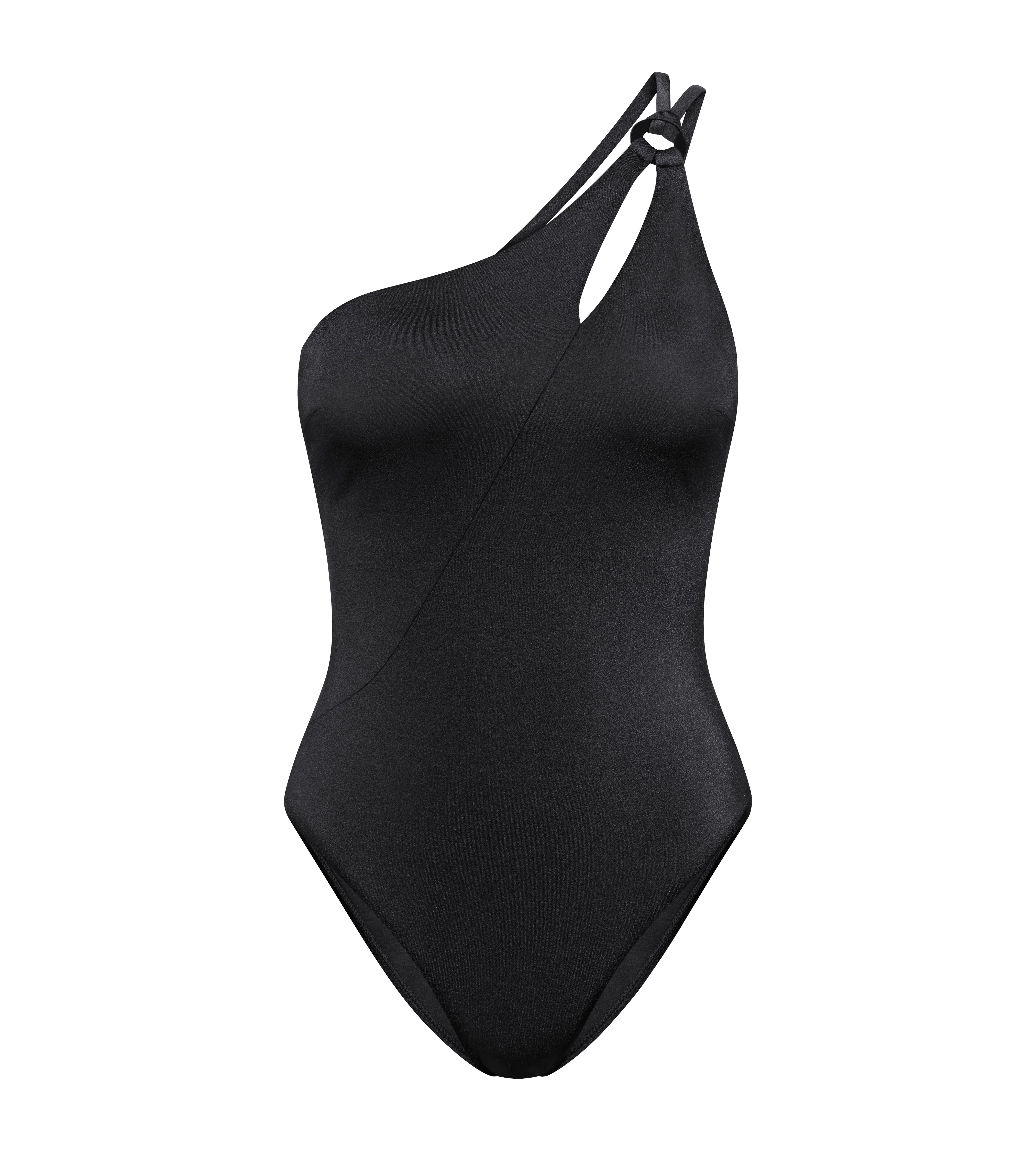 Triumph Badeanzug Midnight Swim schimmernder Stoff, Zierring, doppelte Träg günstig online kaufen