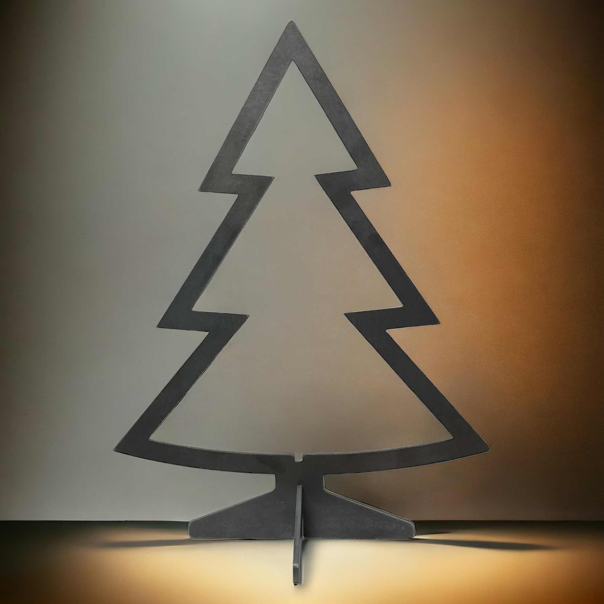 Creativ Metall Künstlicher Weihnachtsbaum, Innen u. Außen Stahl