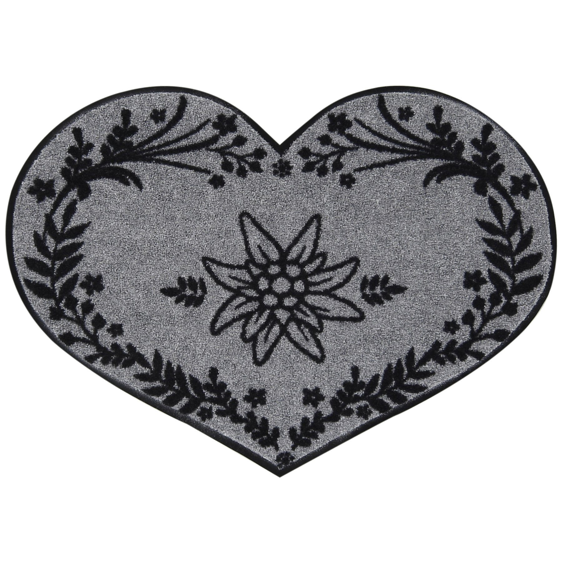 Salonloewe Fußmatte Edelweiss-Heart Shape SLD2741 S55x076, günstig online kaufen