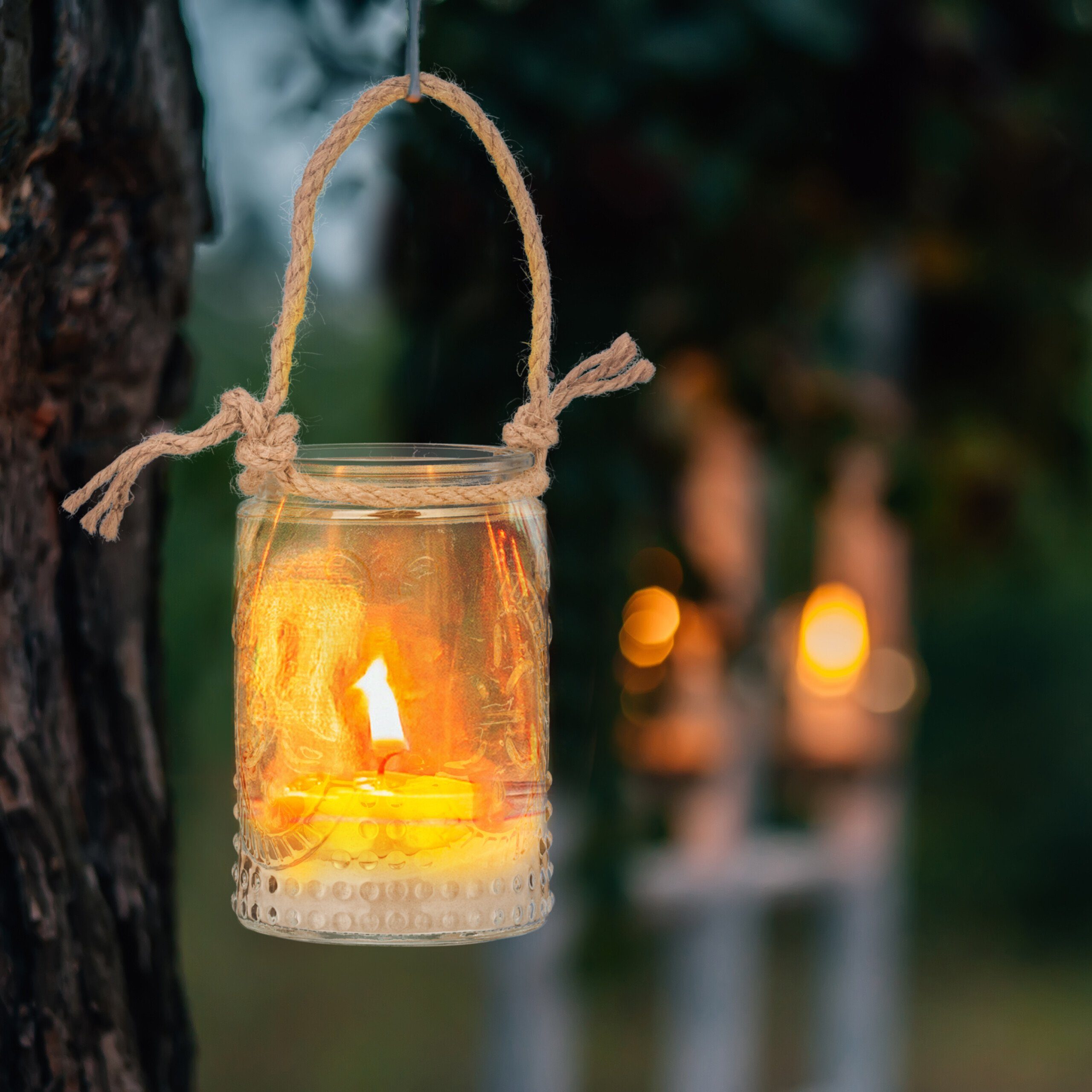 relaxdays Windlicht Vintage Windlicht im 12er Set