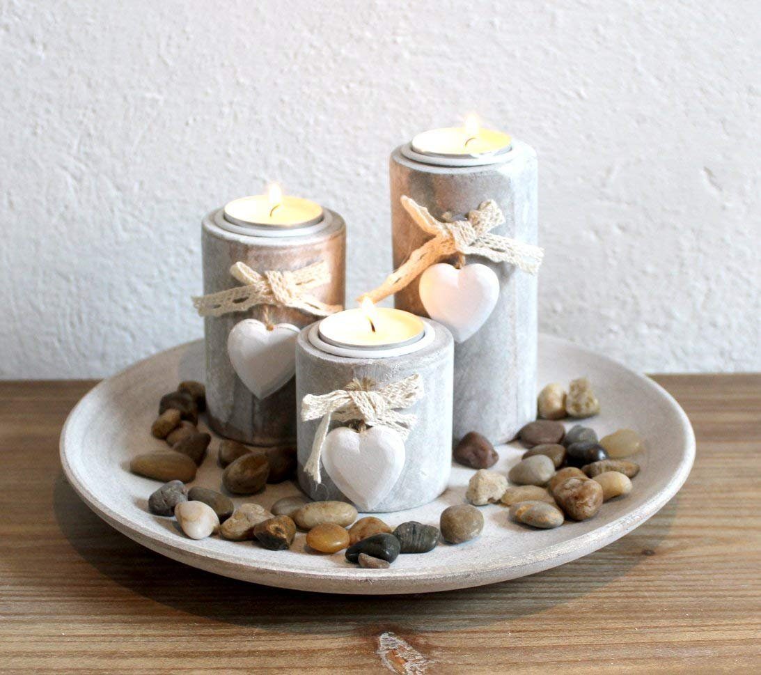 LB H&F Lilienburg Kerzentablett Kerzenhalter Kerzenständer Advent Adventsde günstig online kaufen