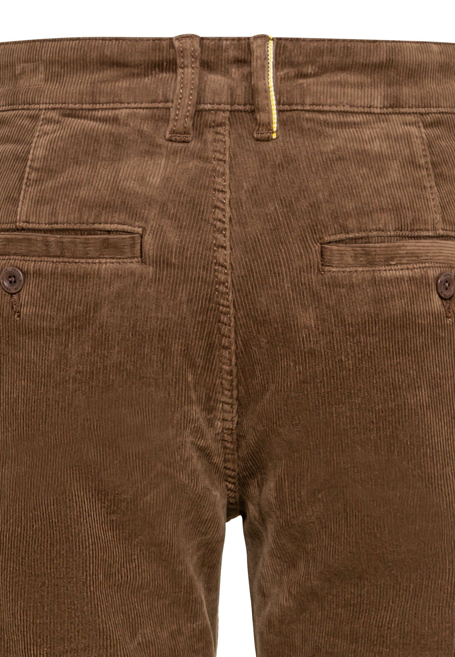 Thermofutter Braun camel Cord (1-tlg) Chino mit Chinos active