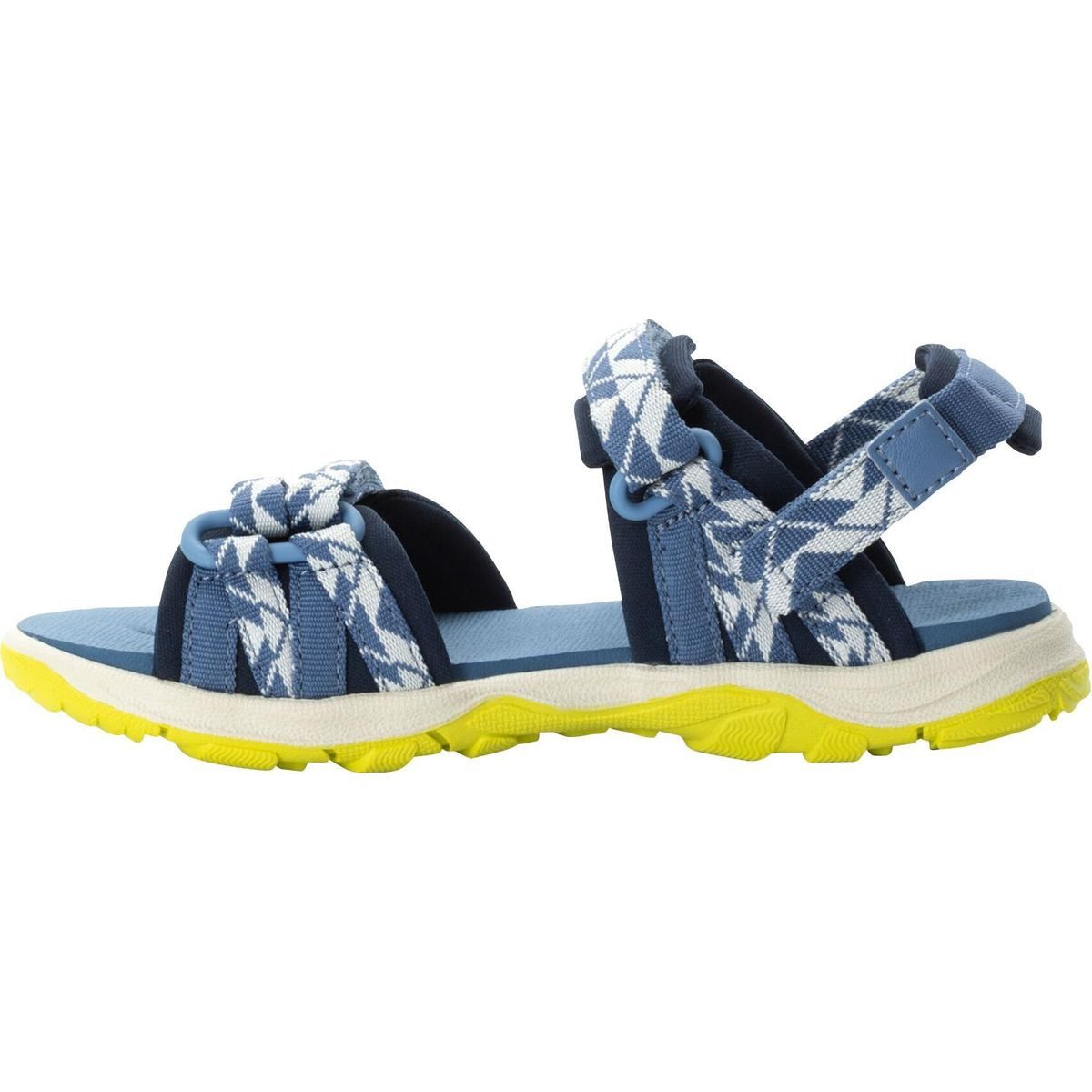 Jack Wolfskin 2 IN 1 Sandal K Outdoorsandale Vielseitige Kindersandale mit abnehmbarem Fersenriemen, ideal für