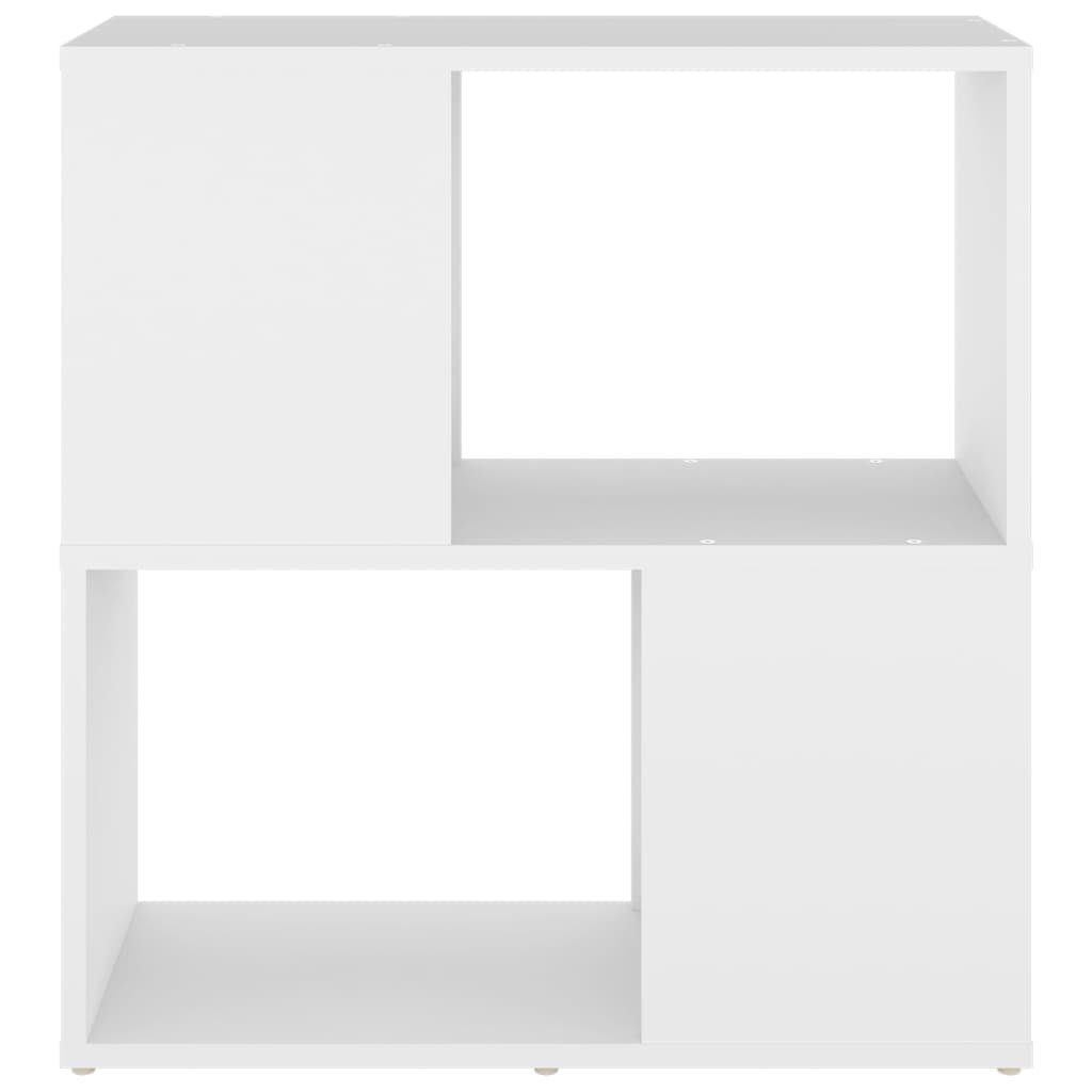 Holzwerkstoff cm 60x24x63 Bücherregal furnicato vWeiß