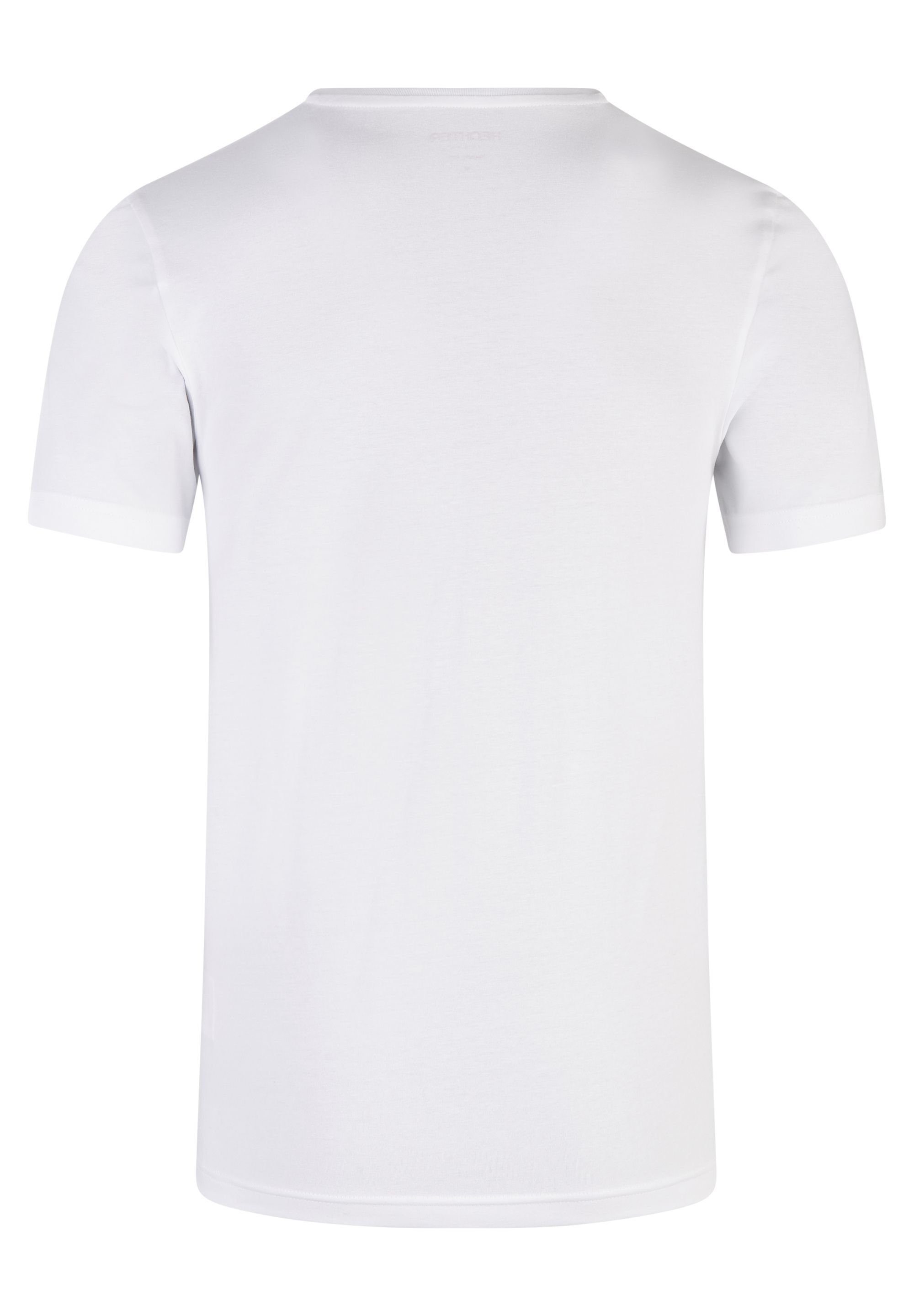 HECHTER PARIS V-Shirt (2-tlg) Hochwertige Baumwollmischung