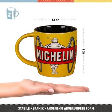 Nostalgic-Art Tasse Kaffeetasse - Michelin - Tyres Bibendum Yellow