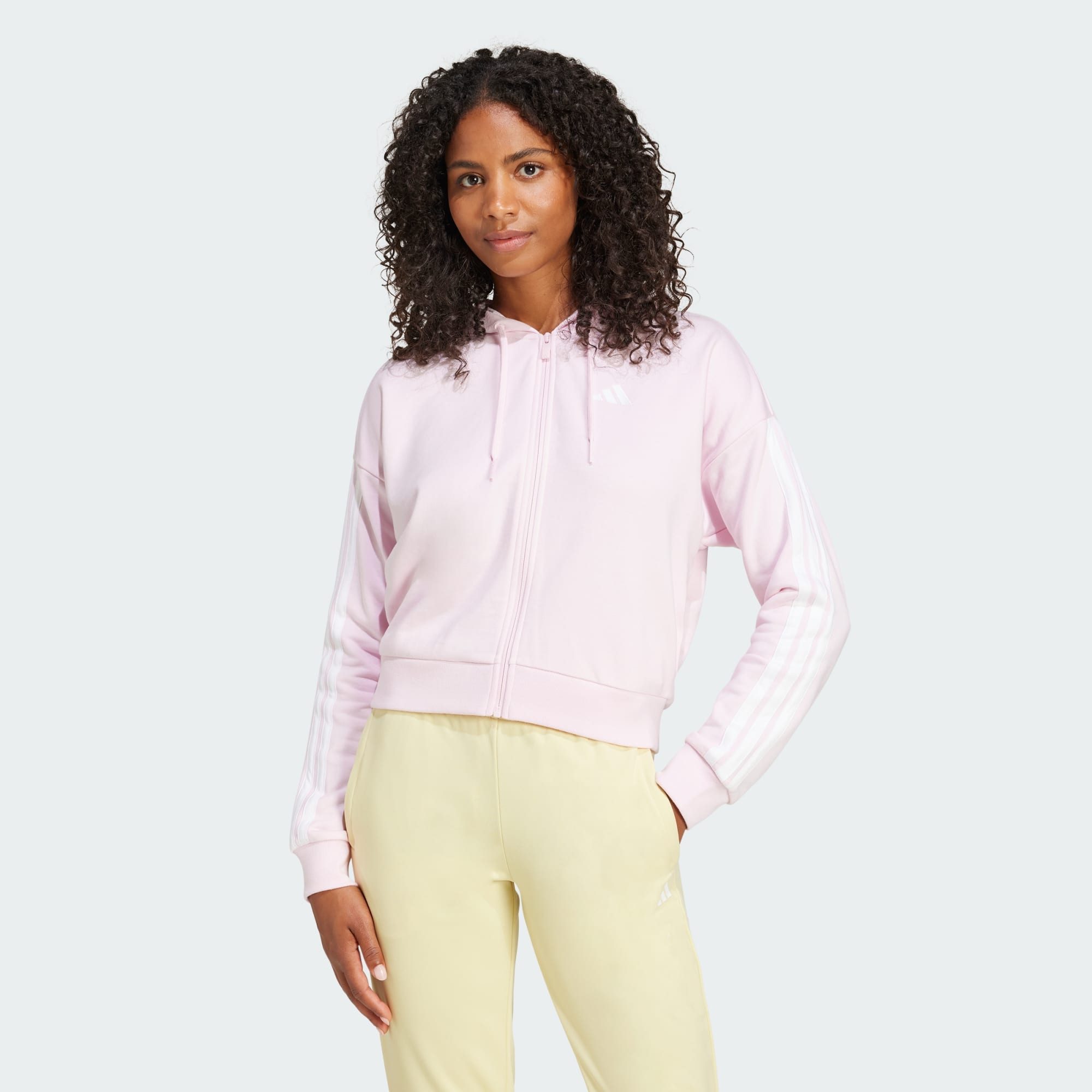 adidas Sportswear Hoodie ESSENTIALS 3-STREIFEN FRENCH TERRY KAPUZENJACKE (1 günstig online kaufen