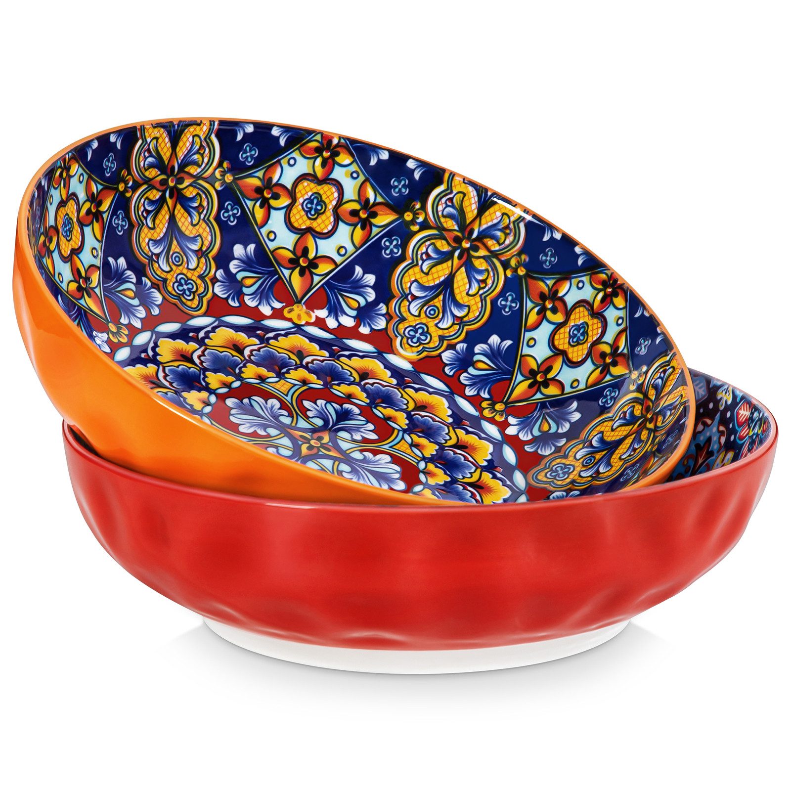 vancasso Pastateller Suppenschale, Salatschale für 2/6, Porzellan, BOHO-Stil, (2 St)