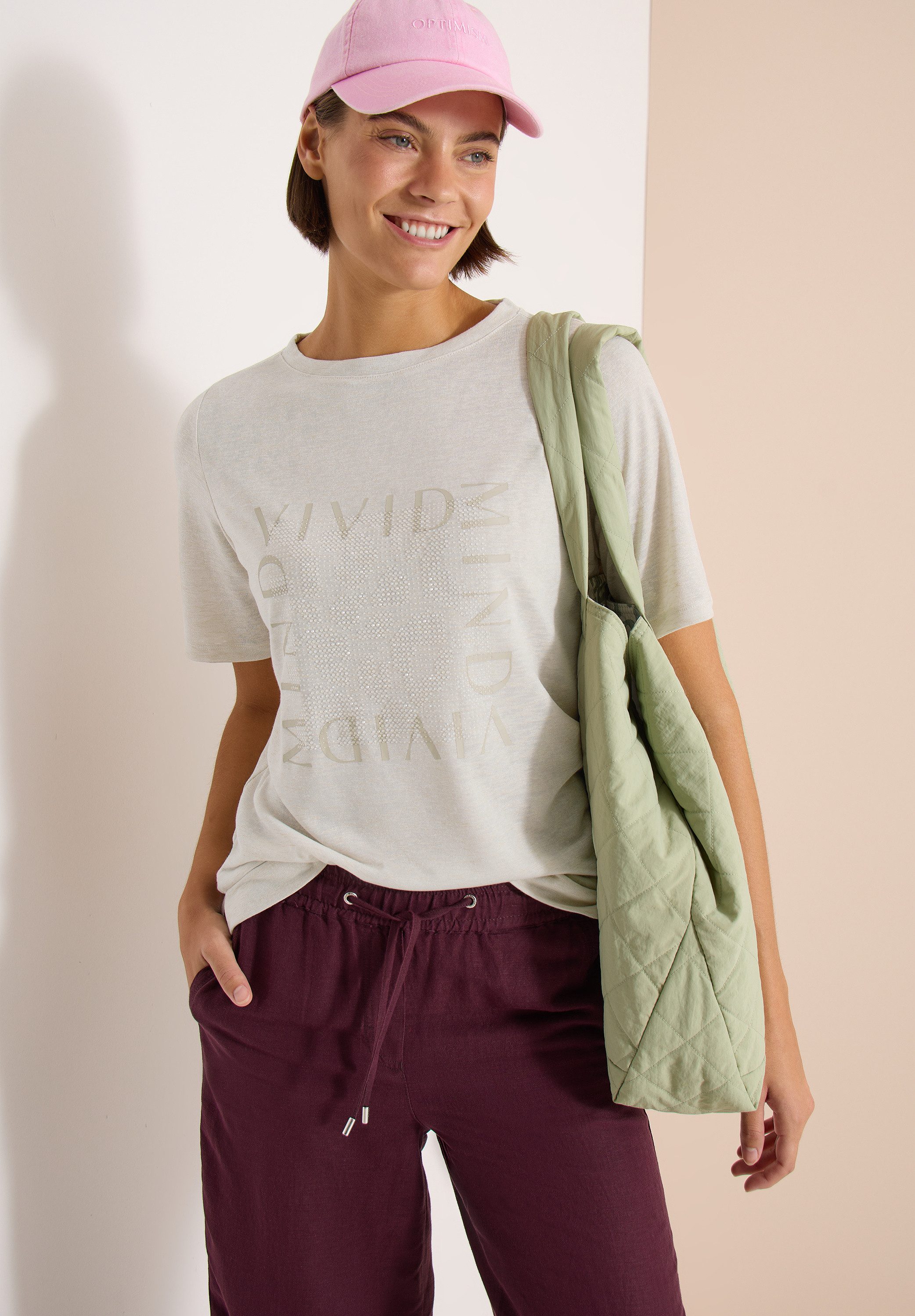 CECIL T-Shirt mit Wording