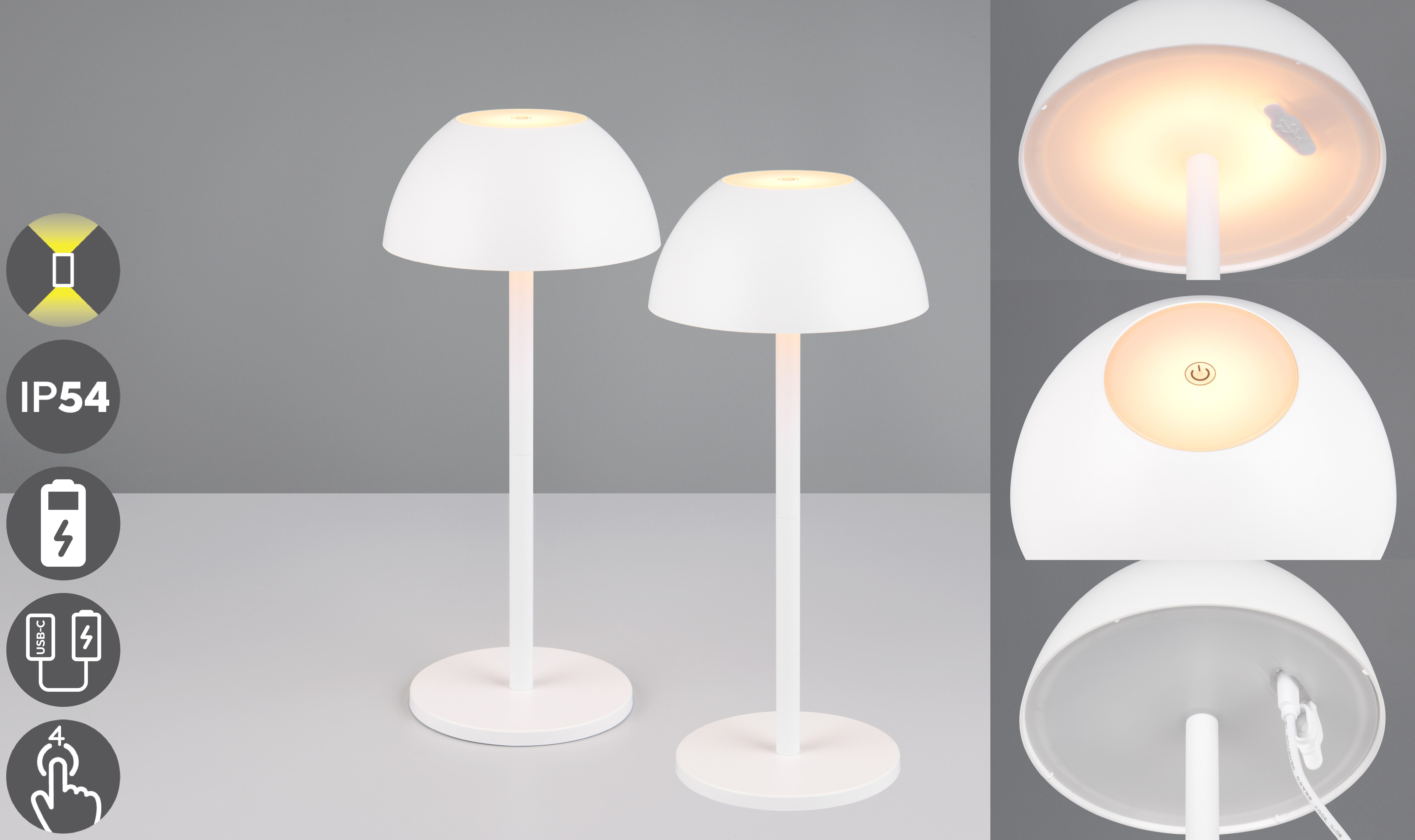 my home LED Außen-Tischleuchte Abbey Tischleuchte günstig online kaufen
