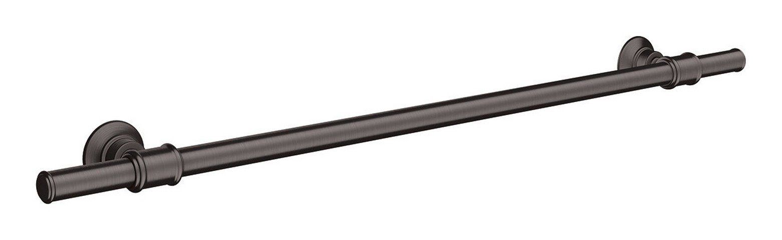 hansgrohe Handtuchhalter Axor Montreux, Badetuchhalter 600 mm - Brushed Black Chrome