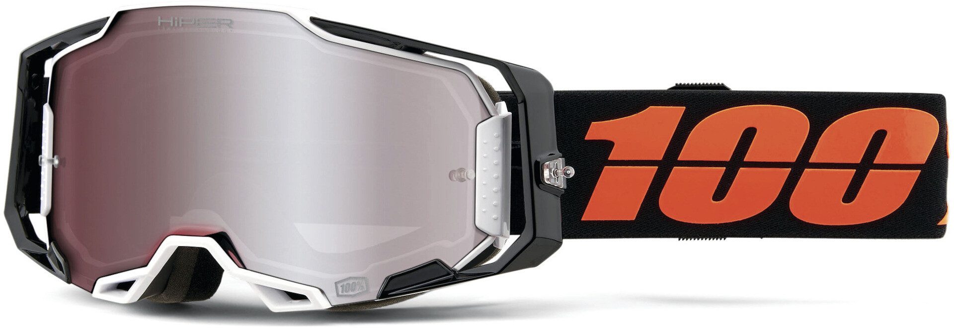 Motorradbrille Armega HiPER Black Tail Motocross Brille