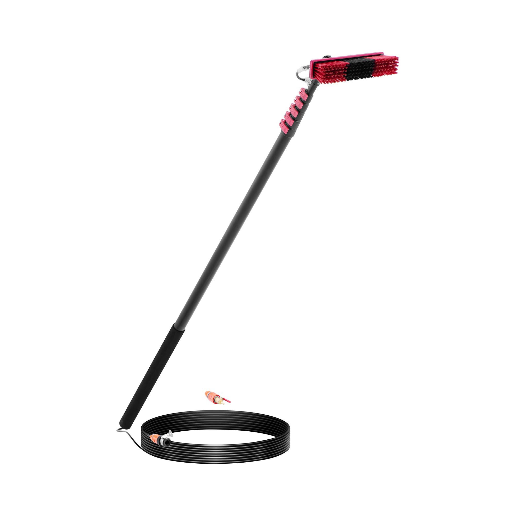 Ulsonix Reinigungsbürste Teleskop-Waschbürste - für Solarmodule und Fenster - 2787 - 9144mm