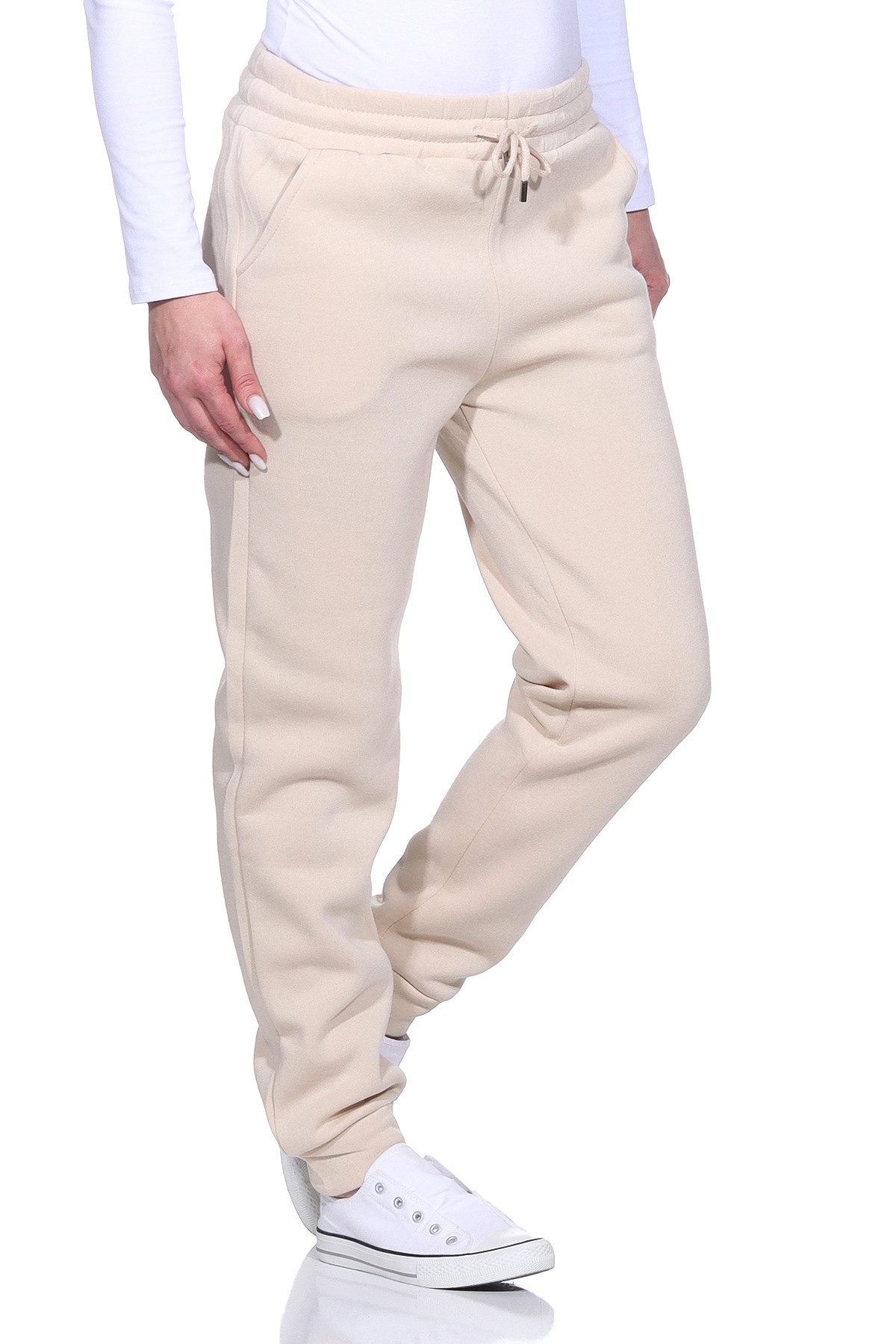 Aurela Damenmode Jogginghose Sporthose für Damen warm gefütterte Haushose i günstig online kaufen