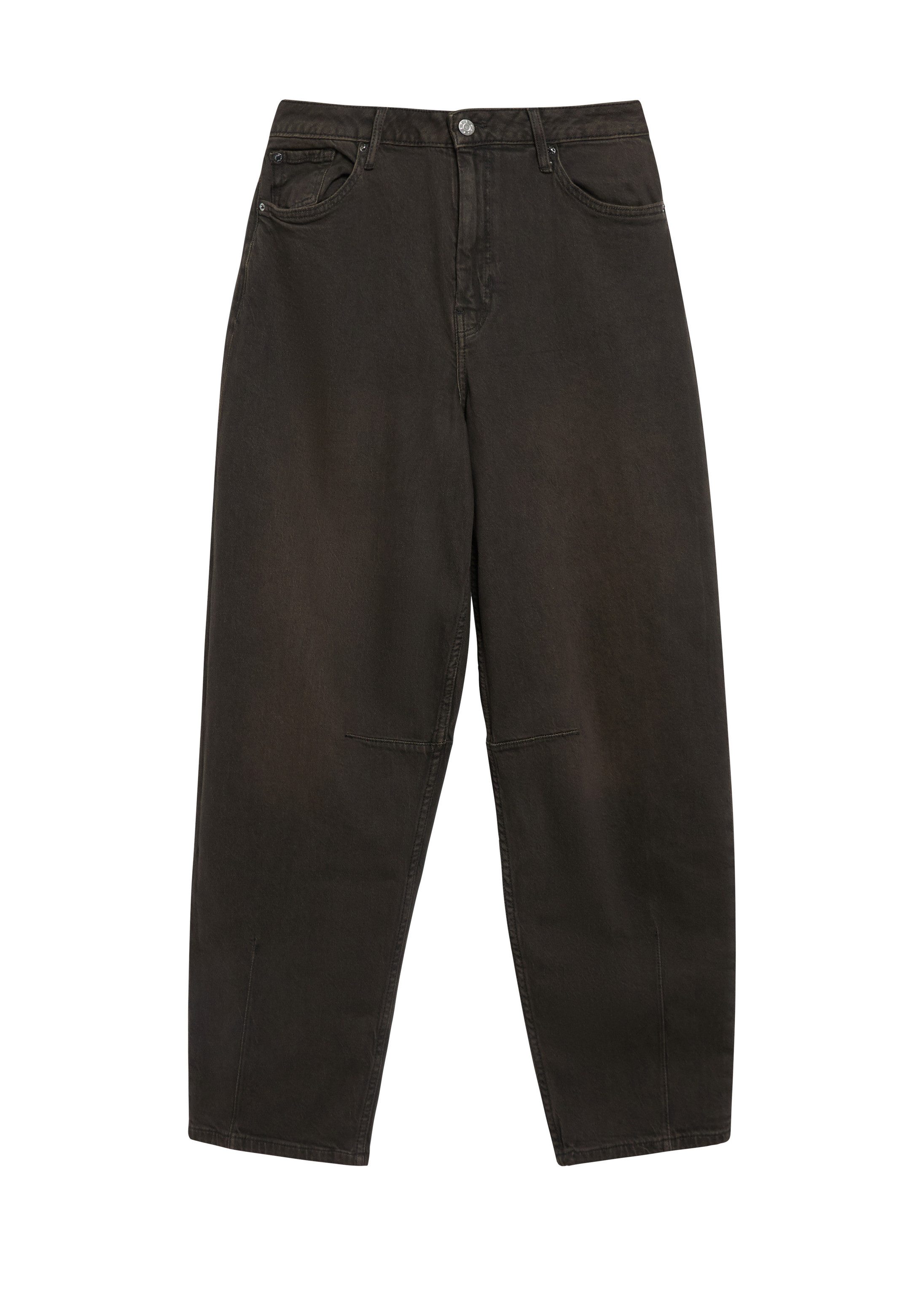 s.Oliver Weite Jeans Jeans-Hose Ankle Jeans / Regular Fit / High Rise / Barrel Leg
