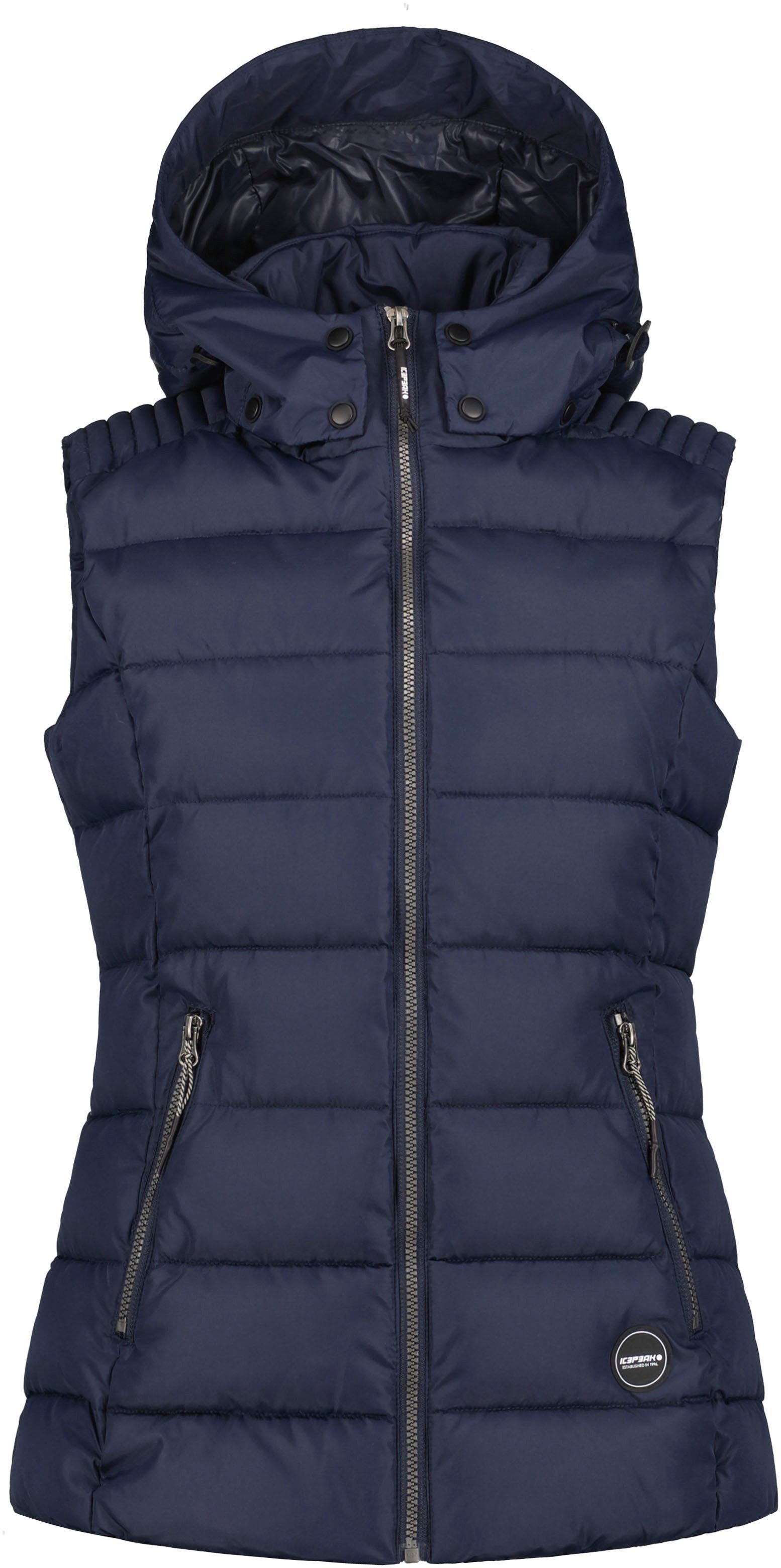 Icepeak Steppweste PETALUMA DARK BLUE