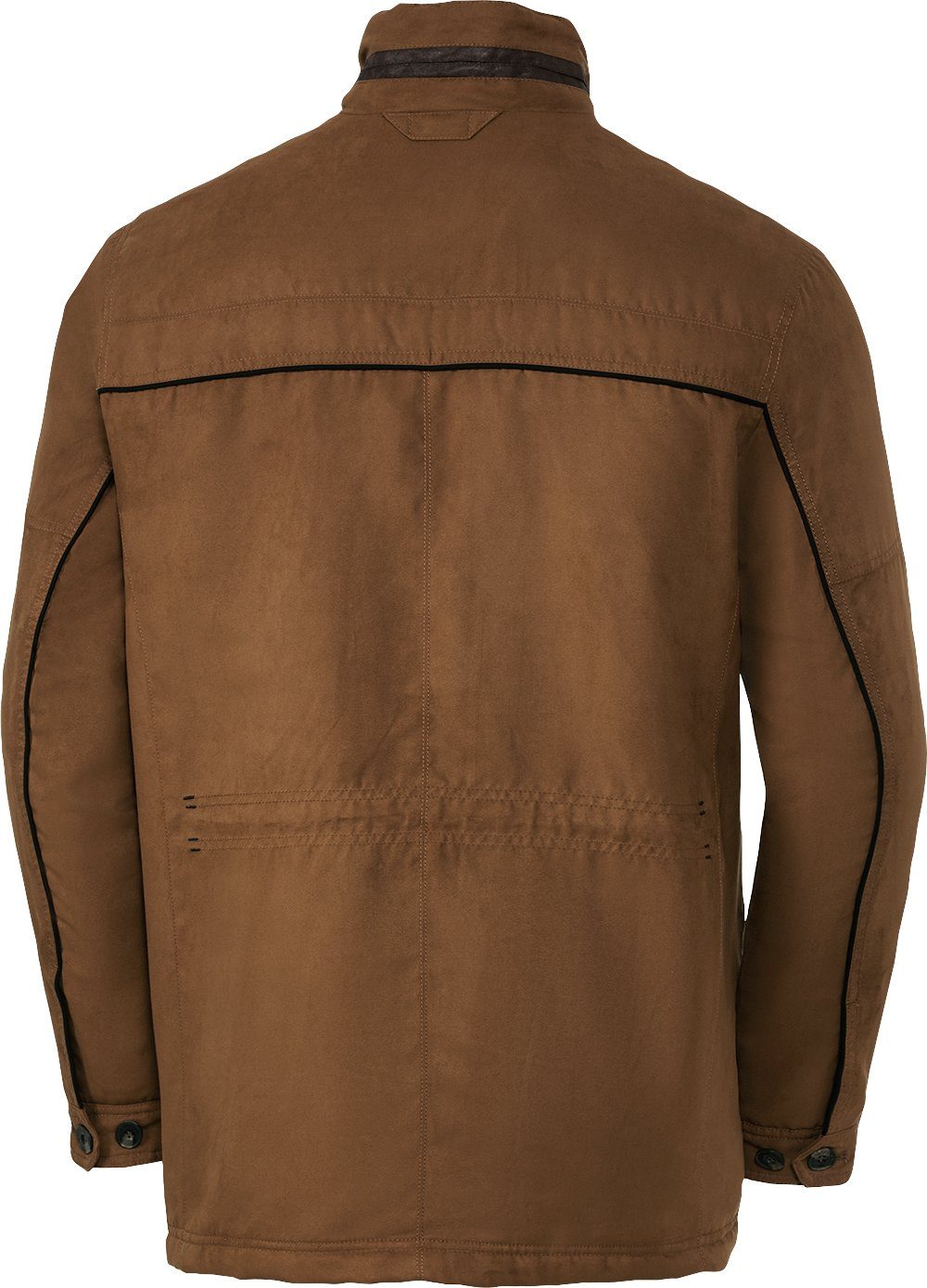 Franco Bettoni Lederimitatjacke aus samtig-weichen Softvelours