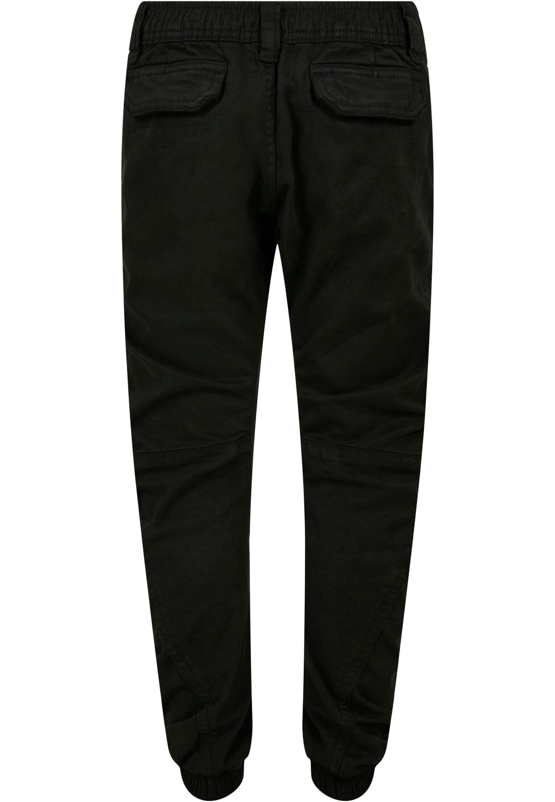 URBAN CLASSICS Stoffhose Herren Boys Jogging (1-tlg) Stretch black Pants