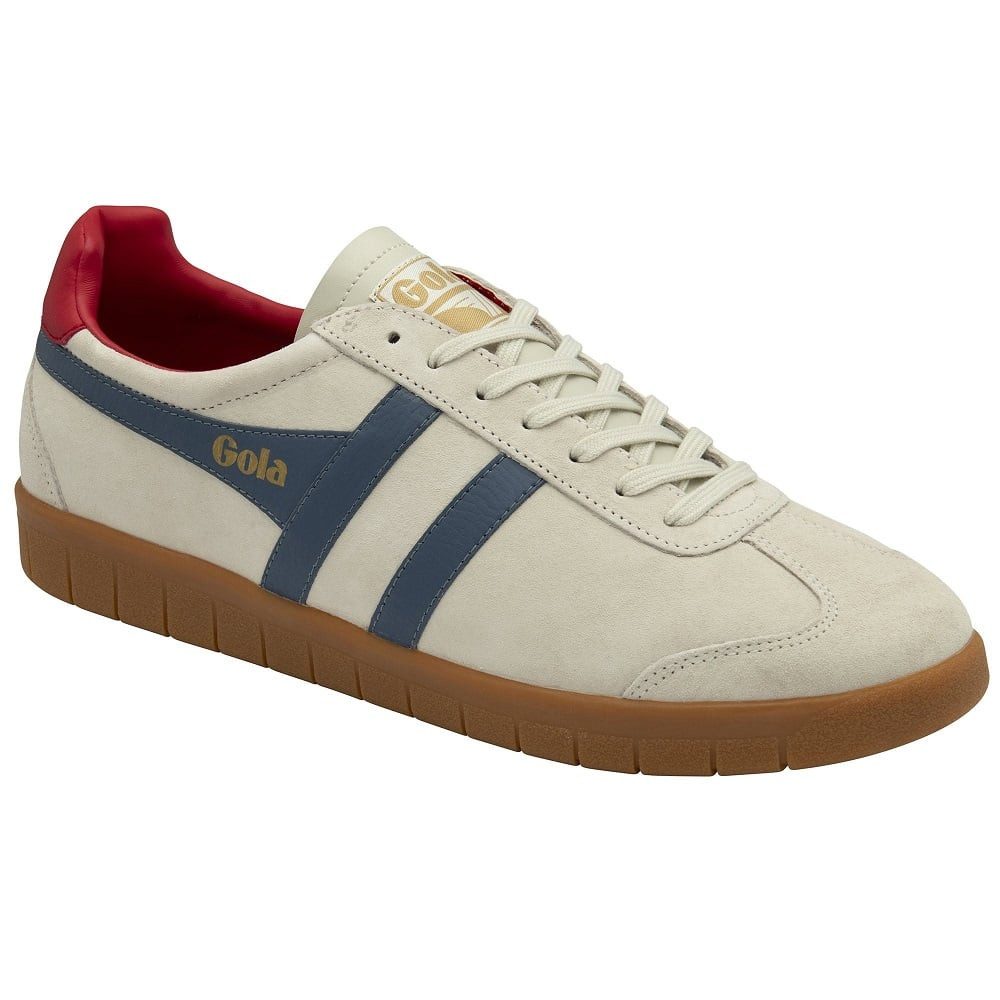 Gola Hurricane Suede offweiss/blau/rot Herren Sneaker