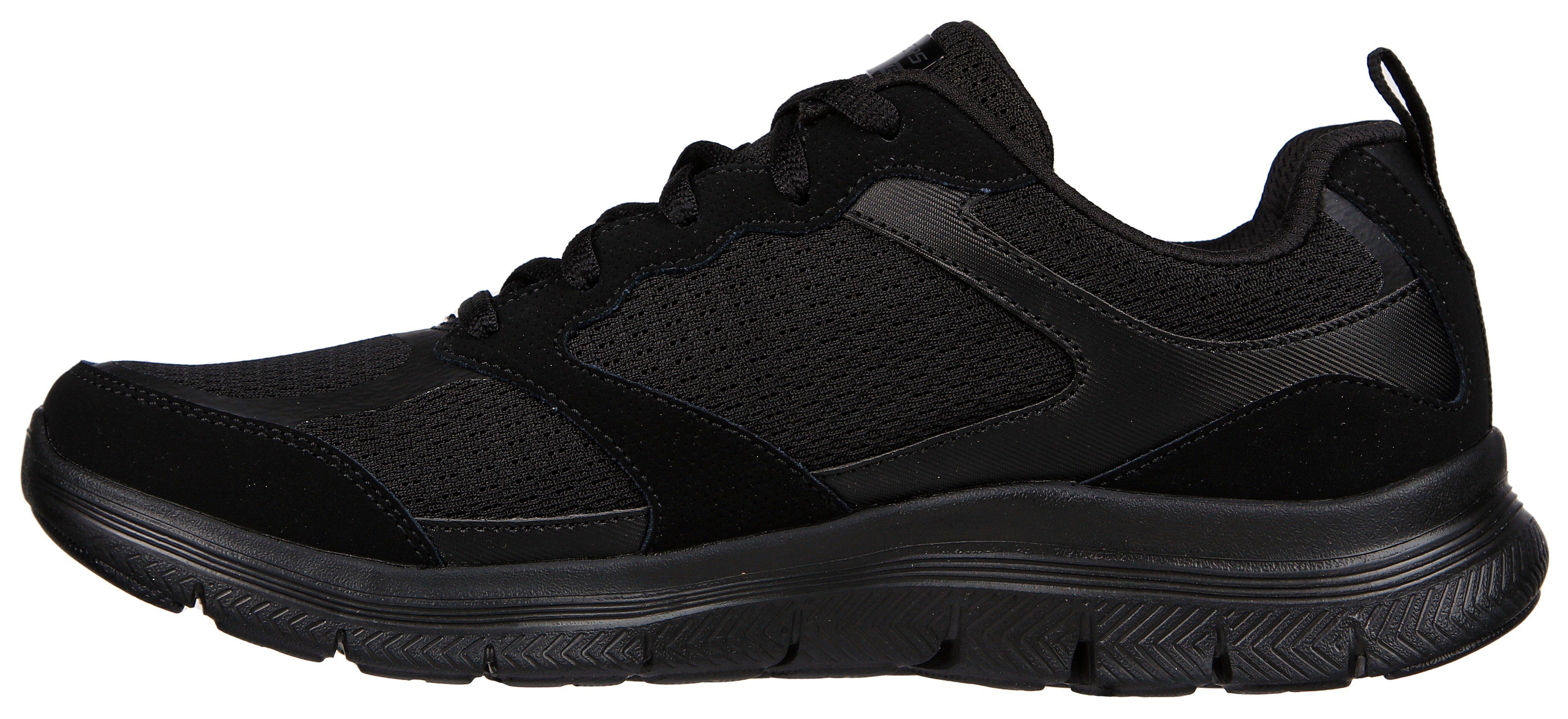 Skechers FLEX APPEAL 4.0 mit FLOW Sneaker Innensohle - ACTIVE komfortabler black