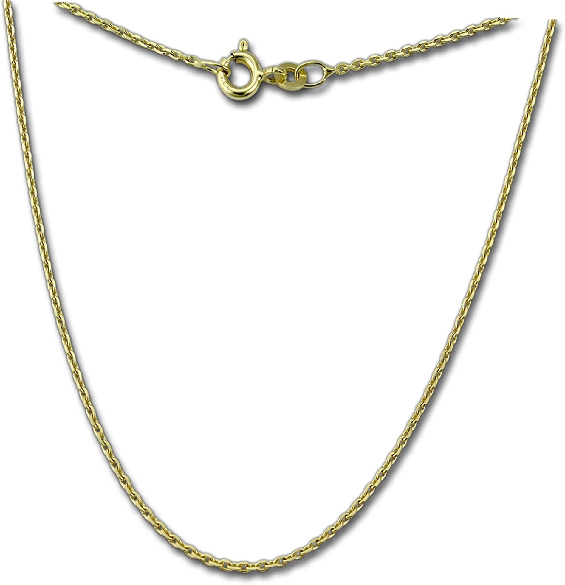 GoldDream Goldkette GoldDream Collier Halskette 333Gold (Collier), Damen Colliers Halskette 42cm, 333 Gelbgold - 8 Karat Echtgold, 333er