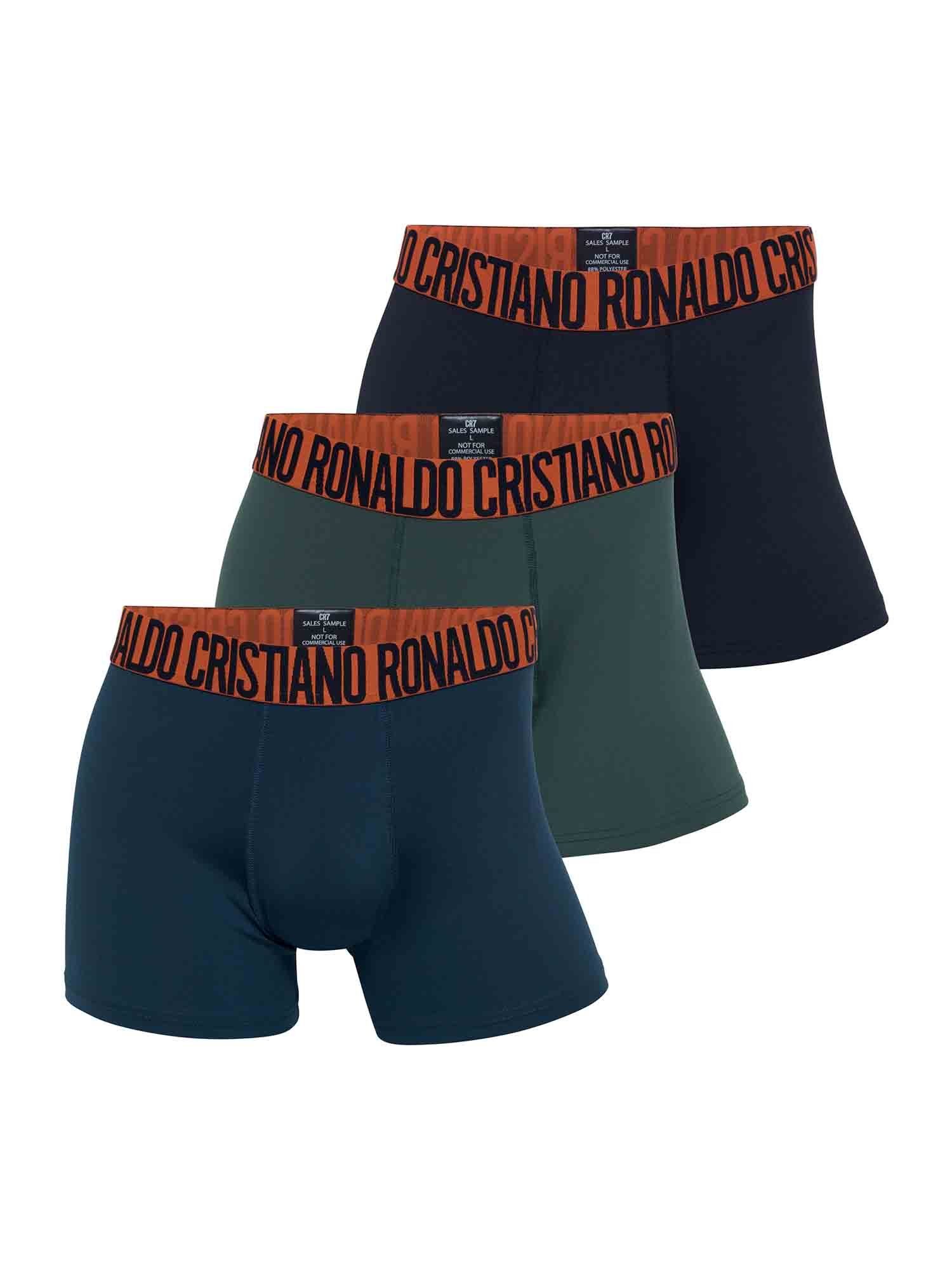 Herren Retro Boxershorts Pants CR7 Trunks 25 Multipack Multi (3-St) Retro Pants Männer