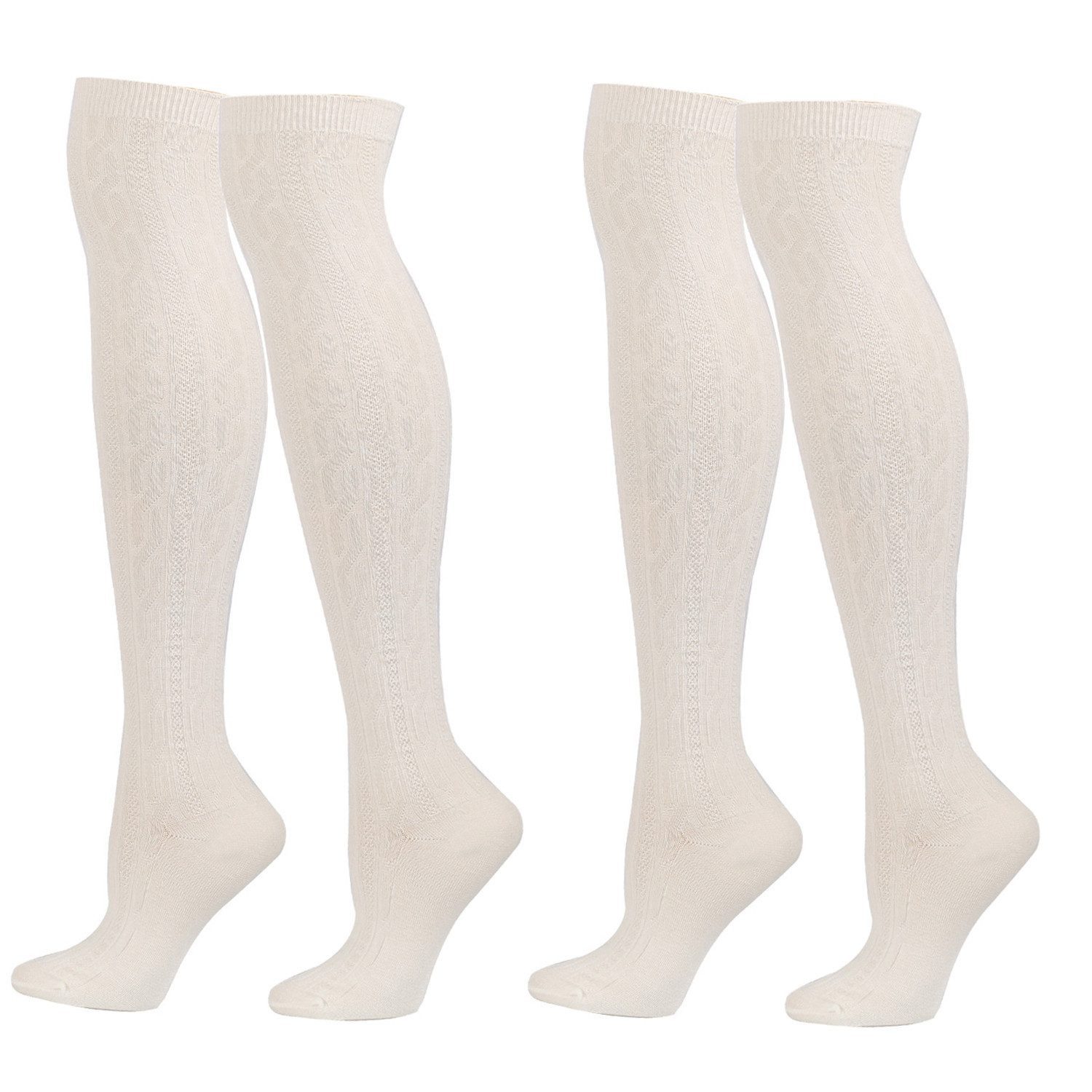 Refttenw Overknees 2 Paar Damen Winter günstig online kaufen